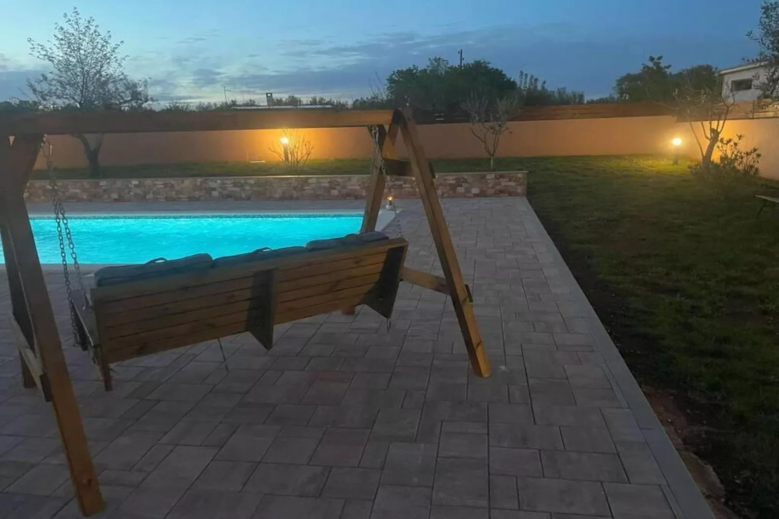 Villa Rosa Apartman-Zwembad