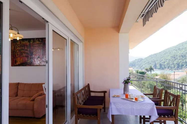 Apartment Marela- One Bedroom Apartment with Balcony and Sea View-Terrasbalkon