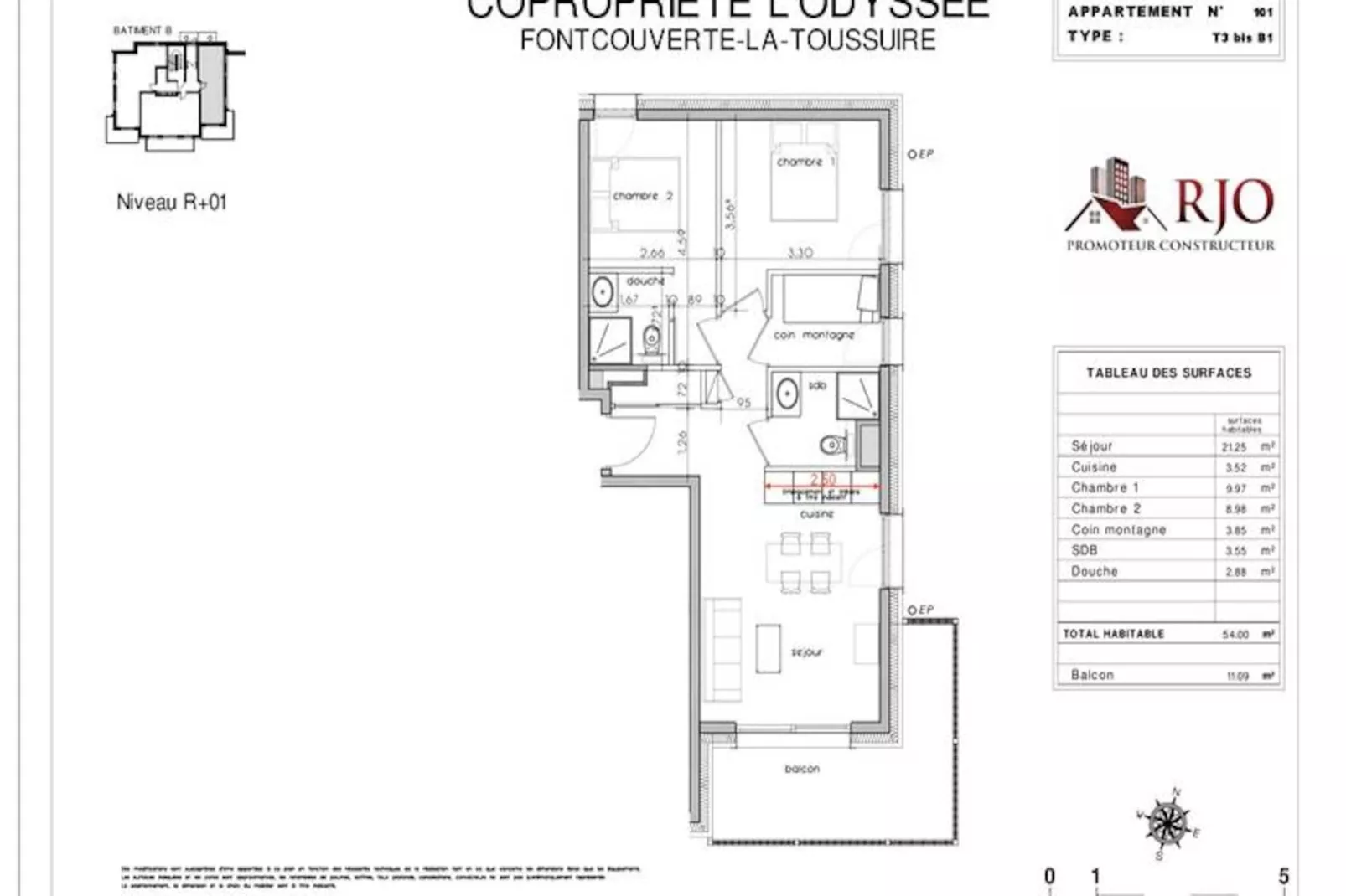 Résidence L'odyssée-Niet-getagd