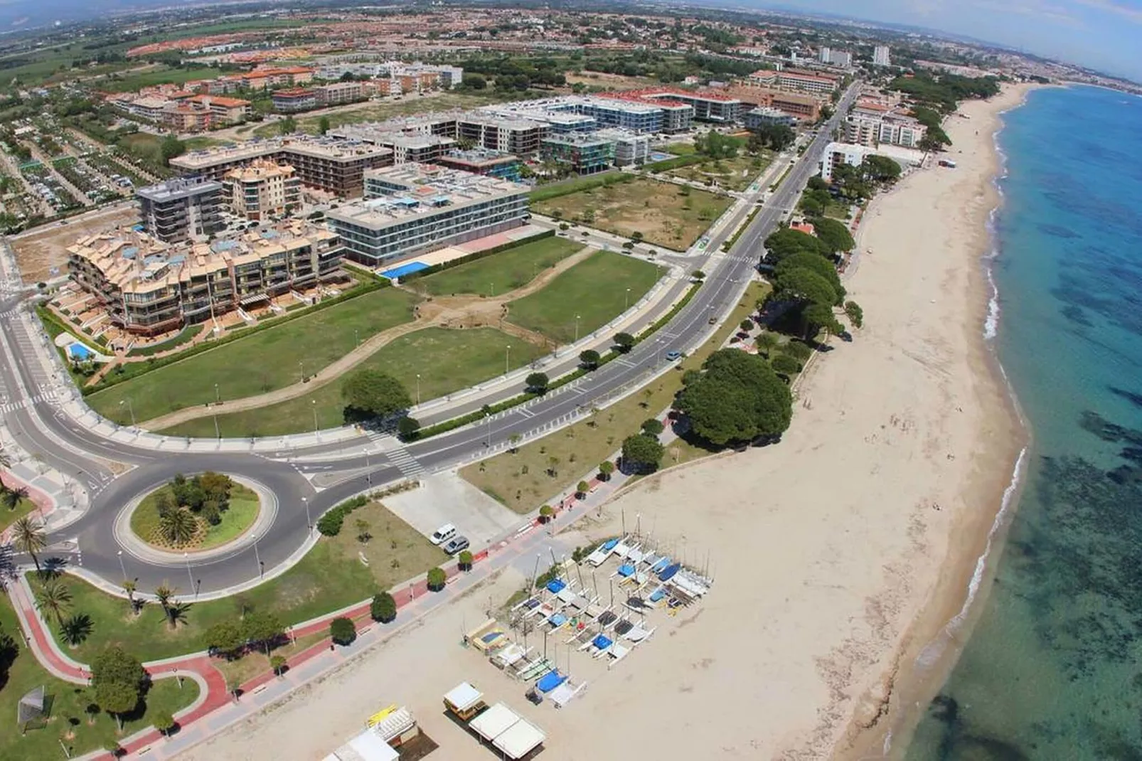 Apartamento Augusta - Uitzicht zomer