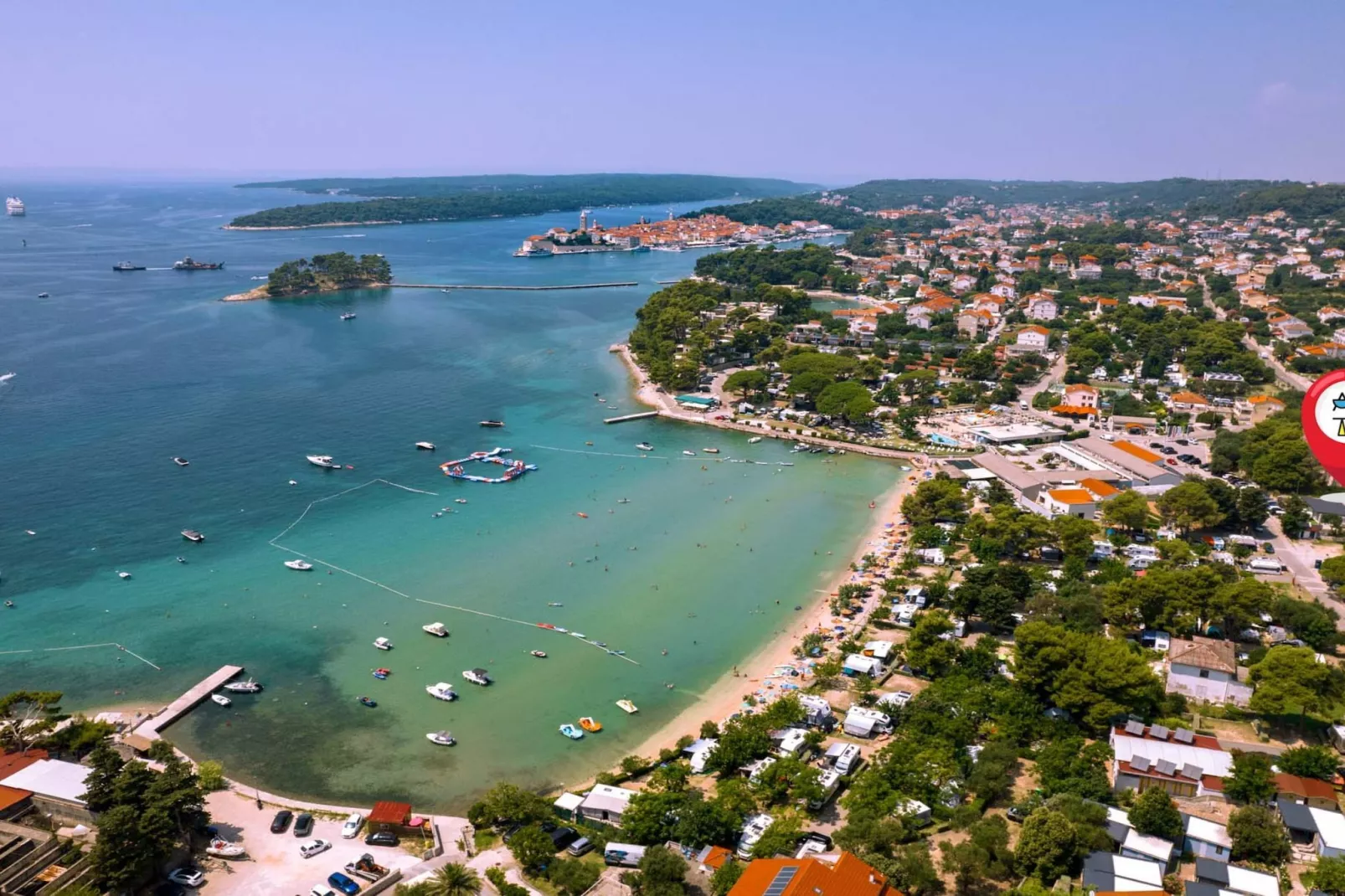 Apartments Arti Homes Rab Banjol - Two Bedroom Apartment With Terrace (Arti 4)-Buitenlucht