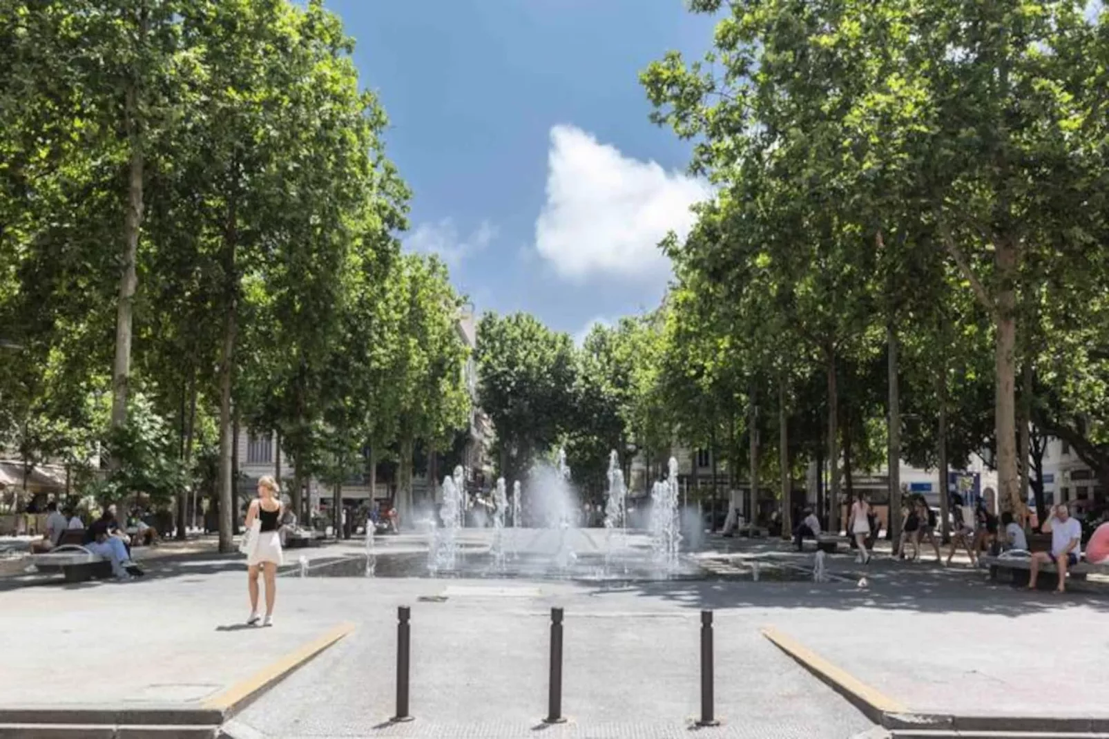 Résidence Plaza Antibes : Appartement T2 Avec Climatisation-Niet-getagd