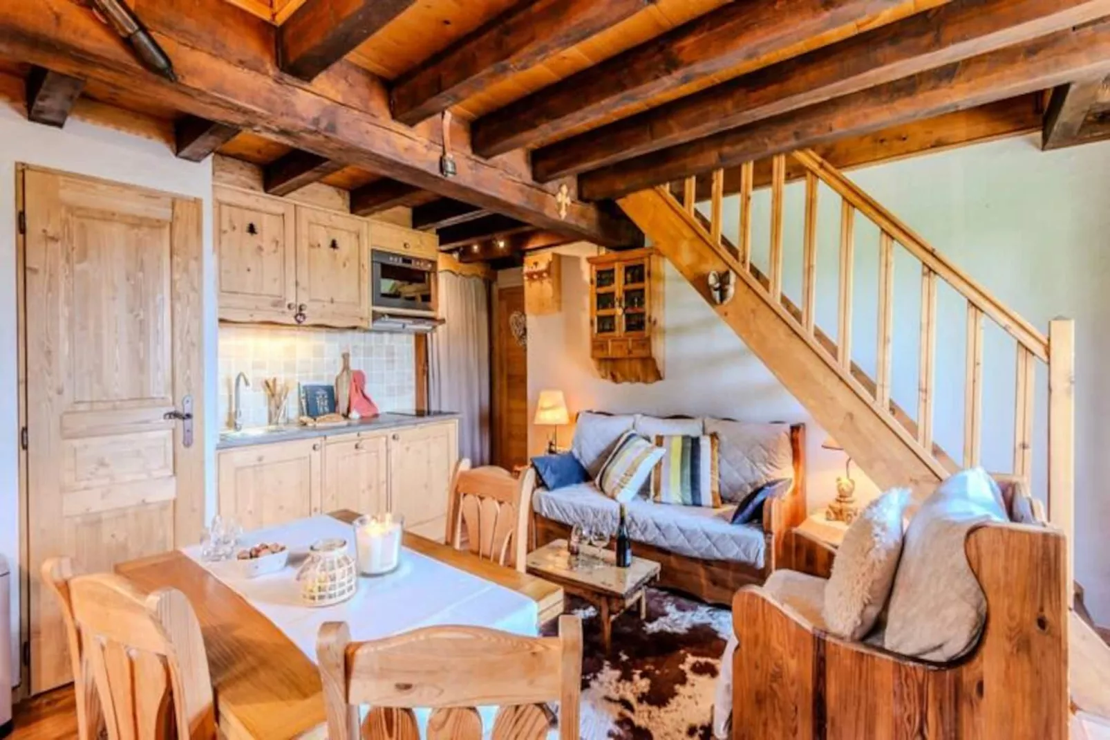 Slow Chalet Etale Duplex Sur Les Pistes, Balcon Avec Vue Montagne & Parking-Niet-getagd