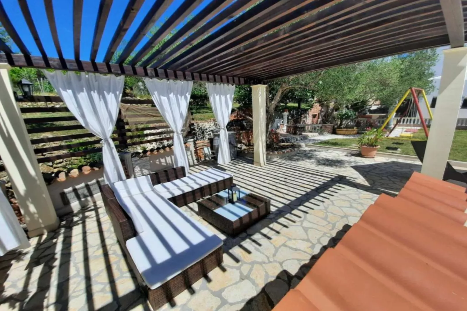 Apartments Matušan Kampor Rab - Two Bedroom Apartment With Balcony (A2)-Zwembad