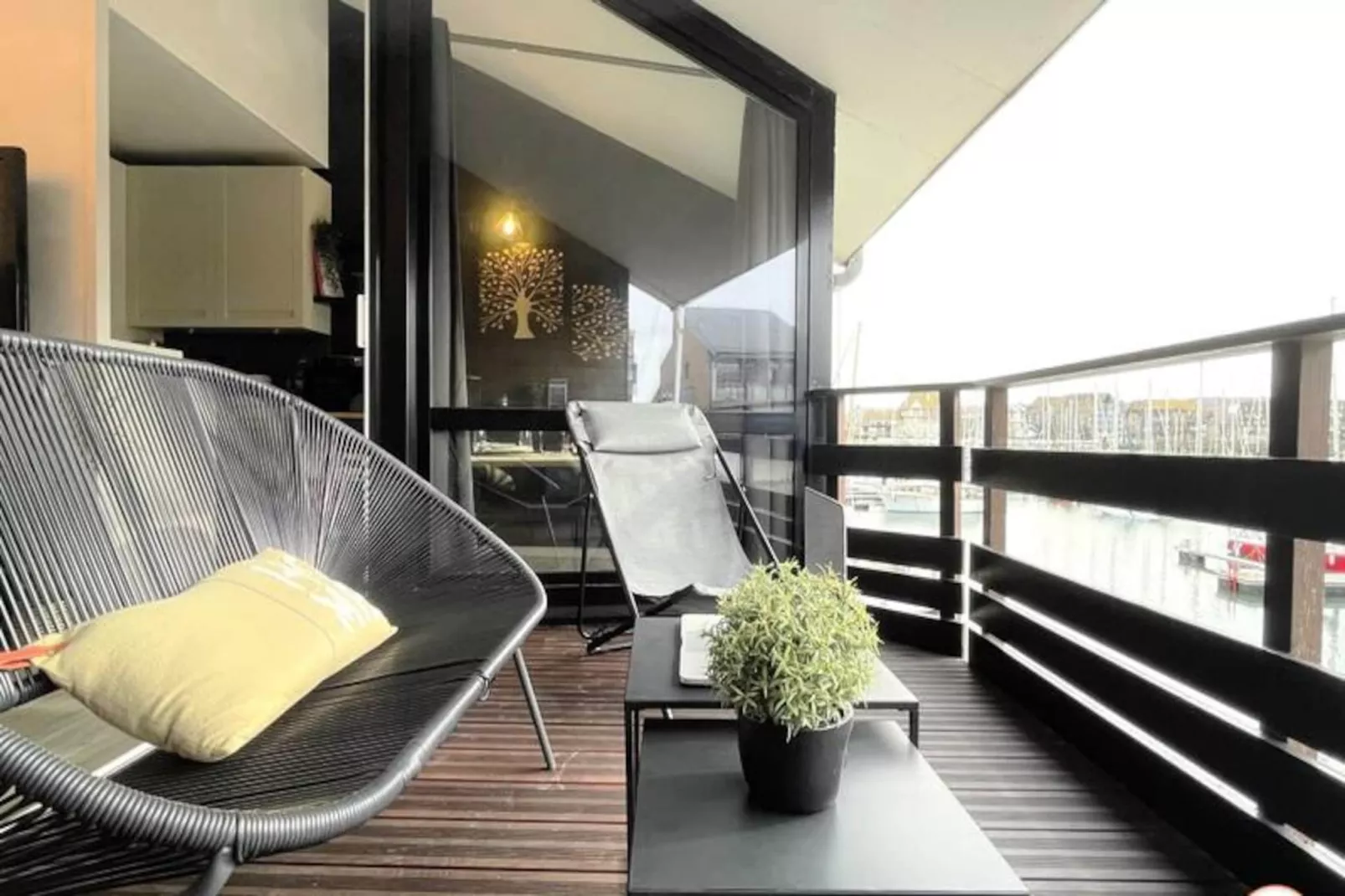 ⚫ Le Black Pearl - Terrasse, Vue Marina-Niet-getagd