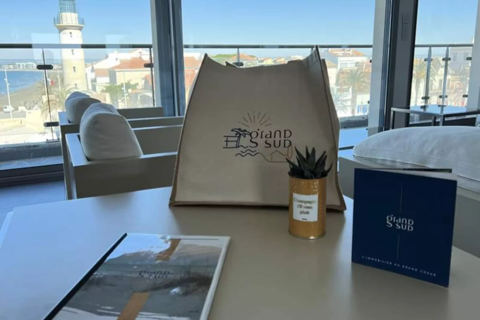 Résidence Le Phare Du Grau: Superbe Appartement Standing 3 Chambres  Vue Mer-Niet-getagd