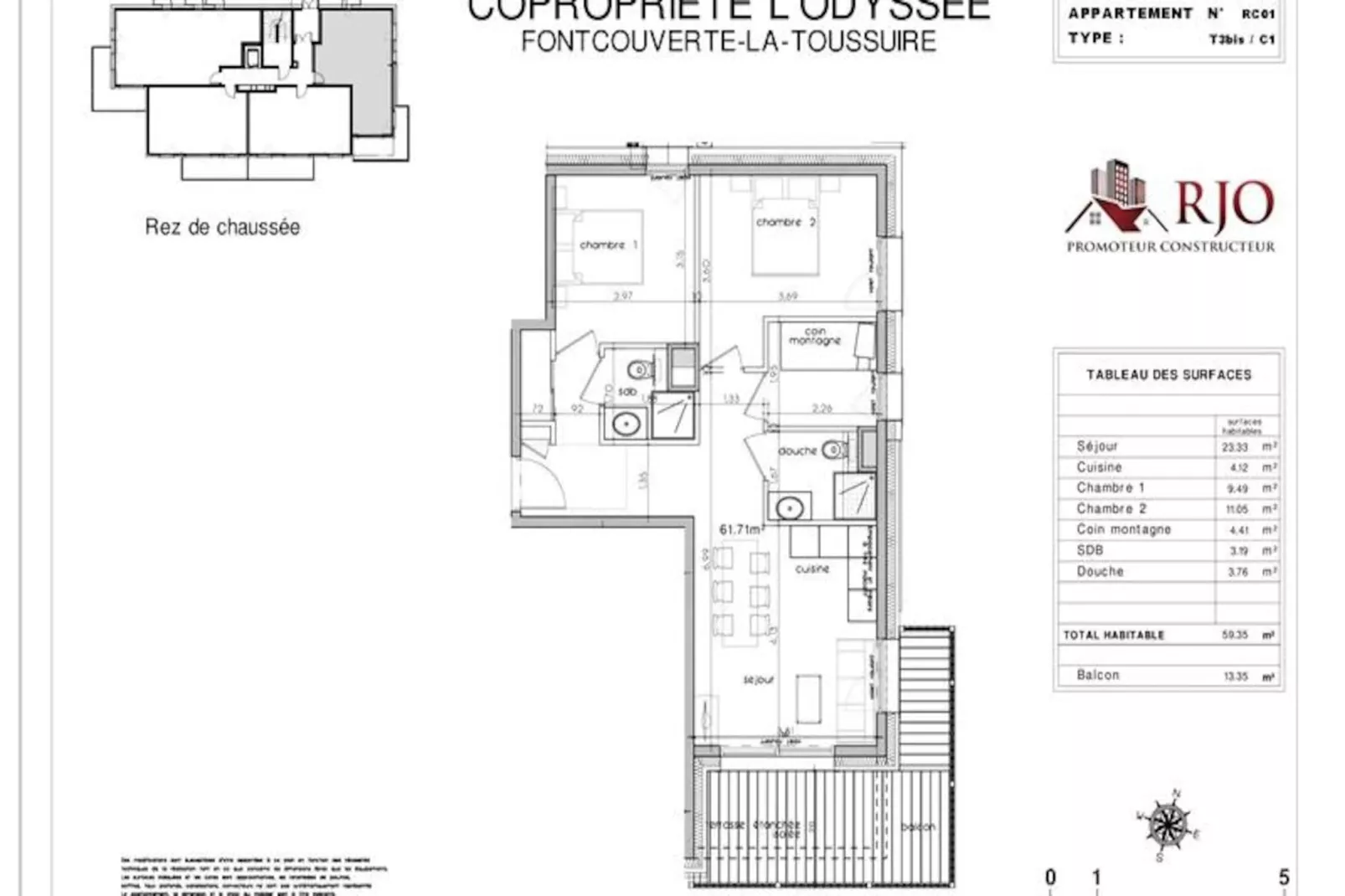 Résidence L'odyssée-Niet-getagd