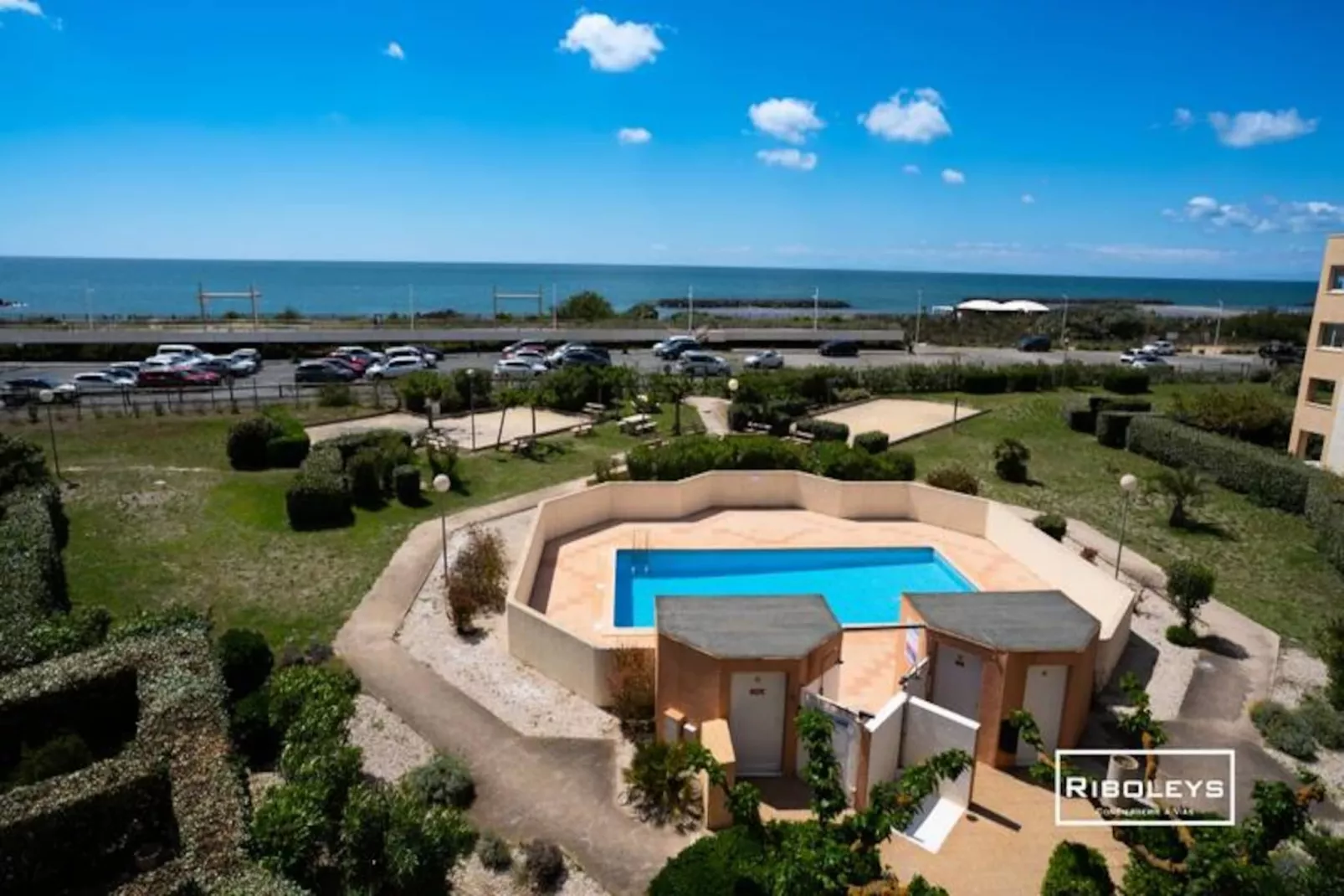 Vias-plage - Appartement Climatis&eacute; Avec Piscine Face &agrave; La Mer-Niet-getagd