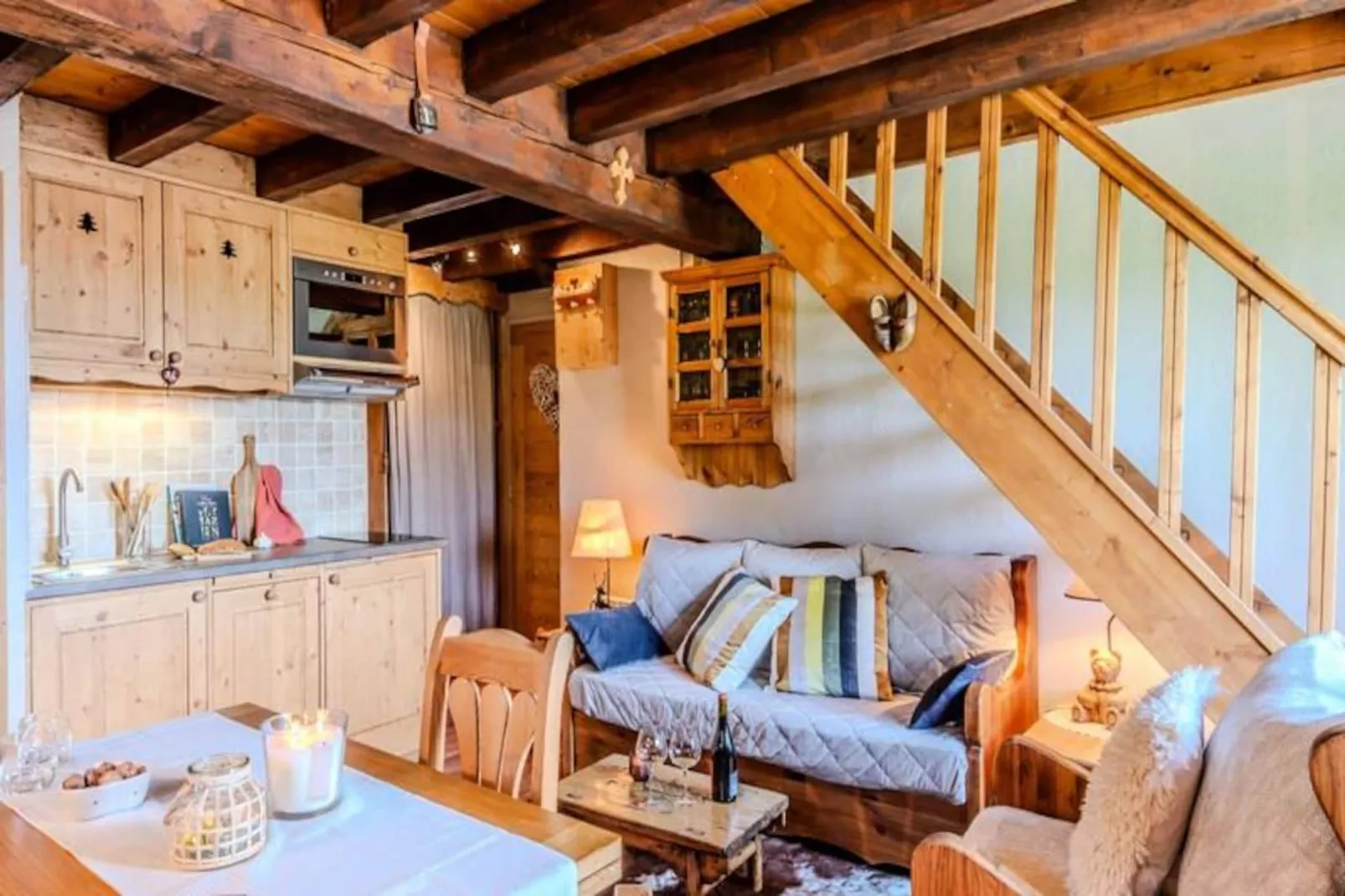 Slow Chalet Etale Duplex Sur Les Pistes, Balcon Avec Vue Montagne & Parking-Niet-getagd