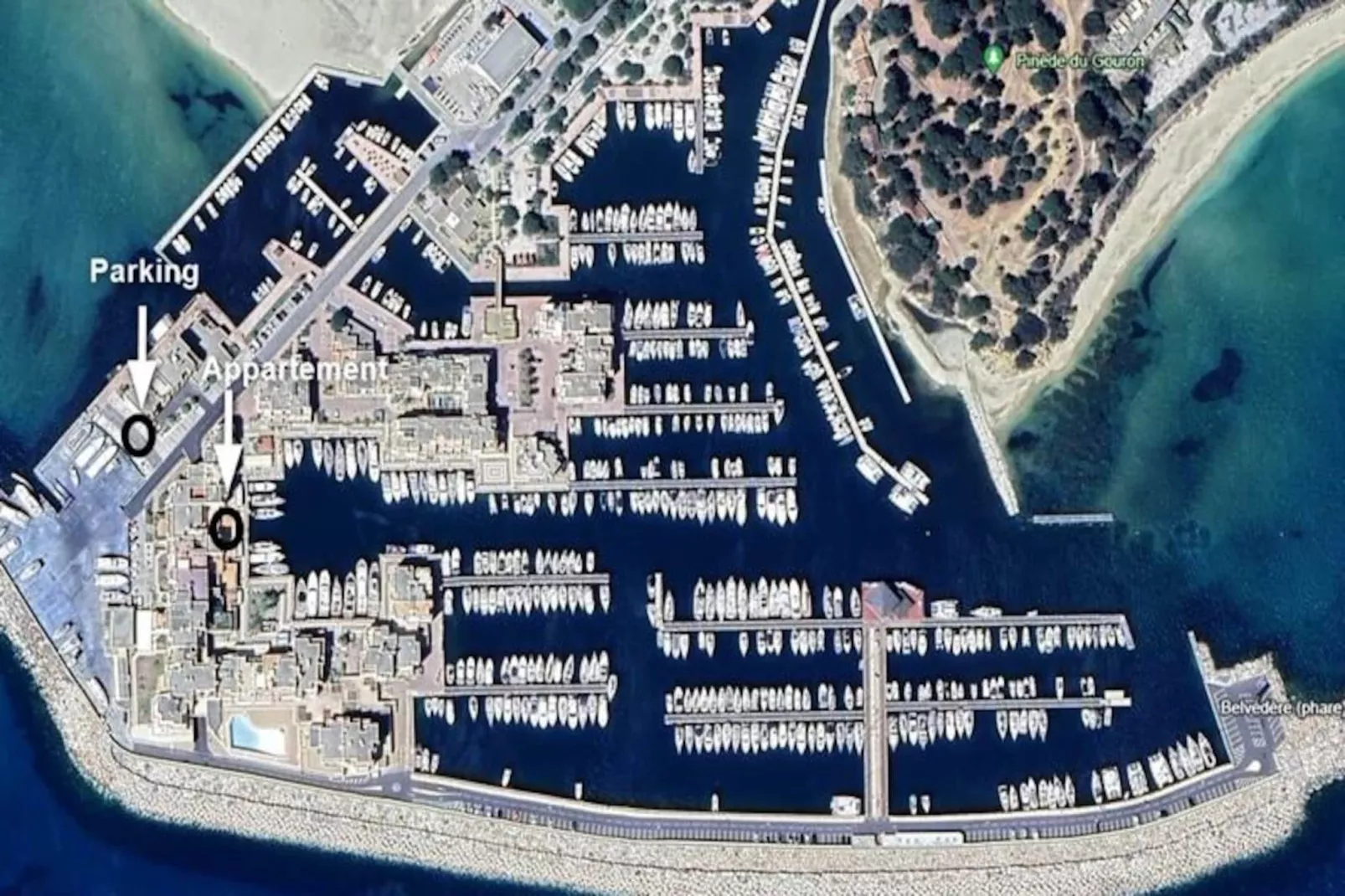 Résidence Superbe Appartement Sur Le Port De La Favi&egrave;re-Niet-getagd