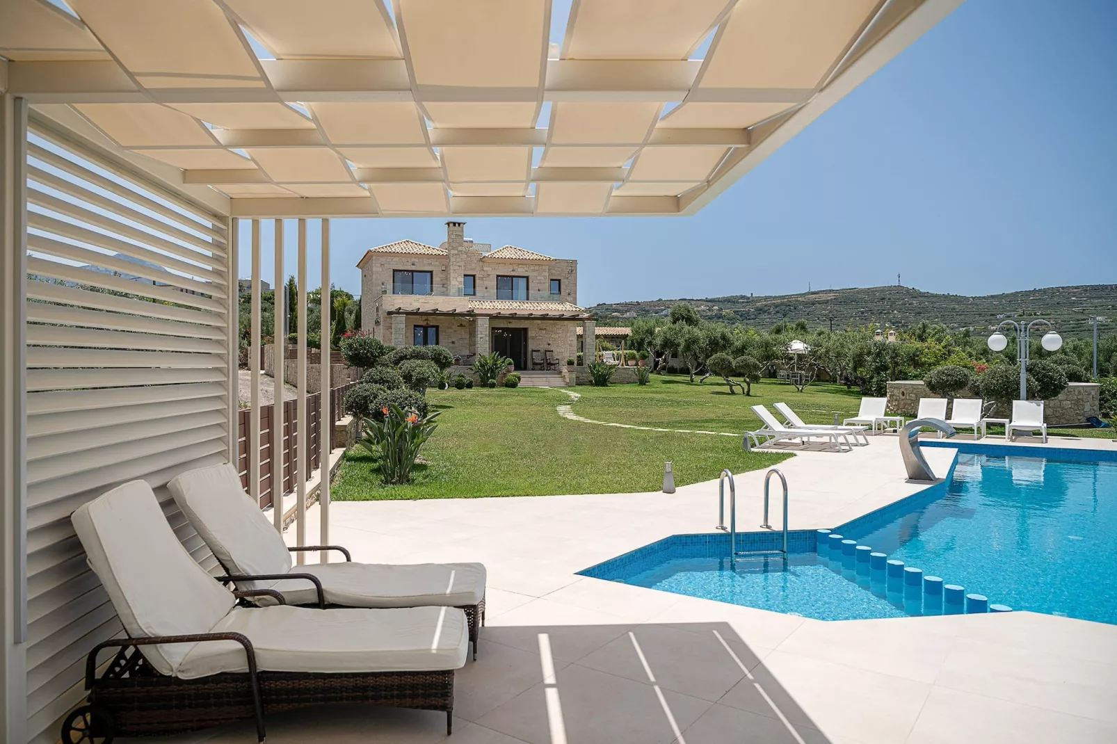 Villa Aloni 8prs-Zwembad