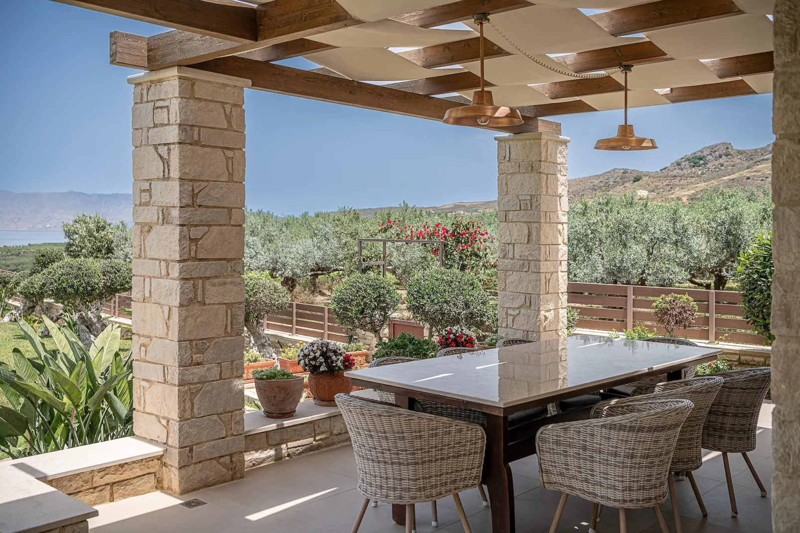 Villa Aloni 7prs-Eetkamer