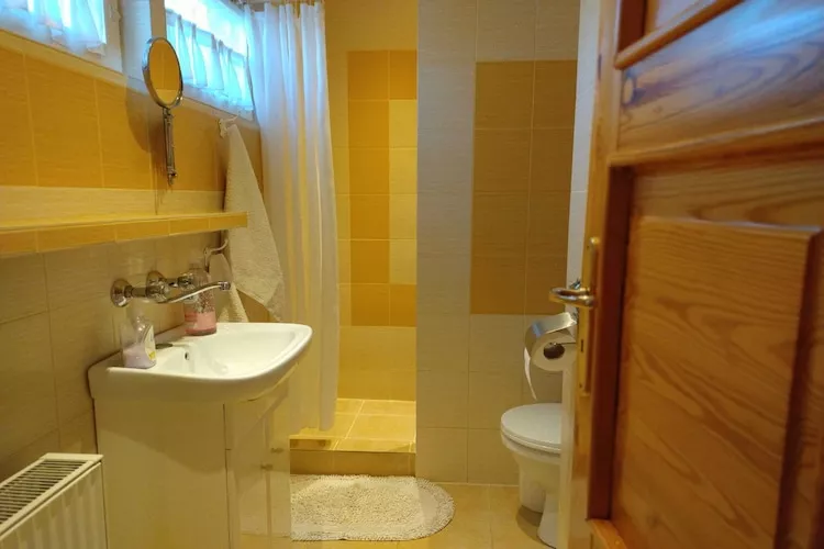 Dom wakacyjny w Szymbarku dla max 8 osób-Badkamer