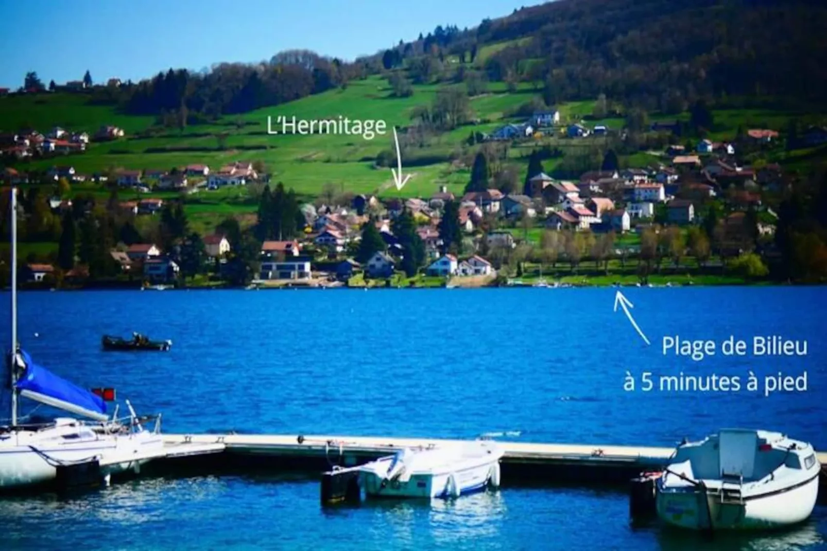 Résidence L&rsquo;hermitage Maisonnette Vue Lac / Plage &agrave; 5 Min &agrave; Pied-Niet-getagd