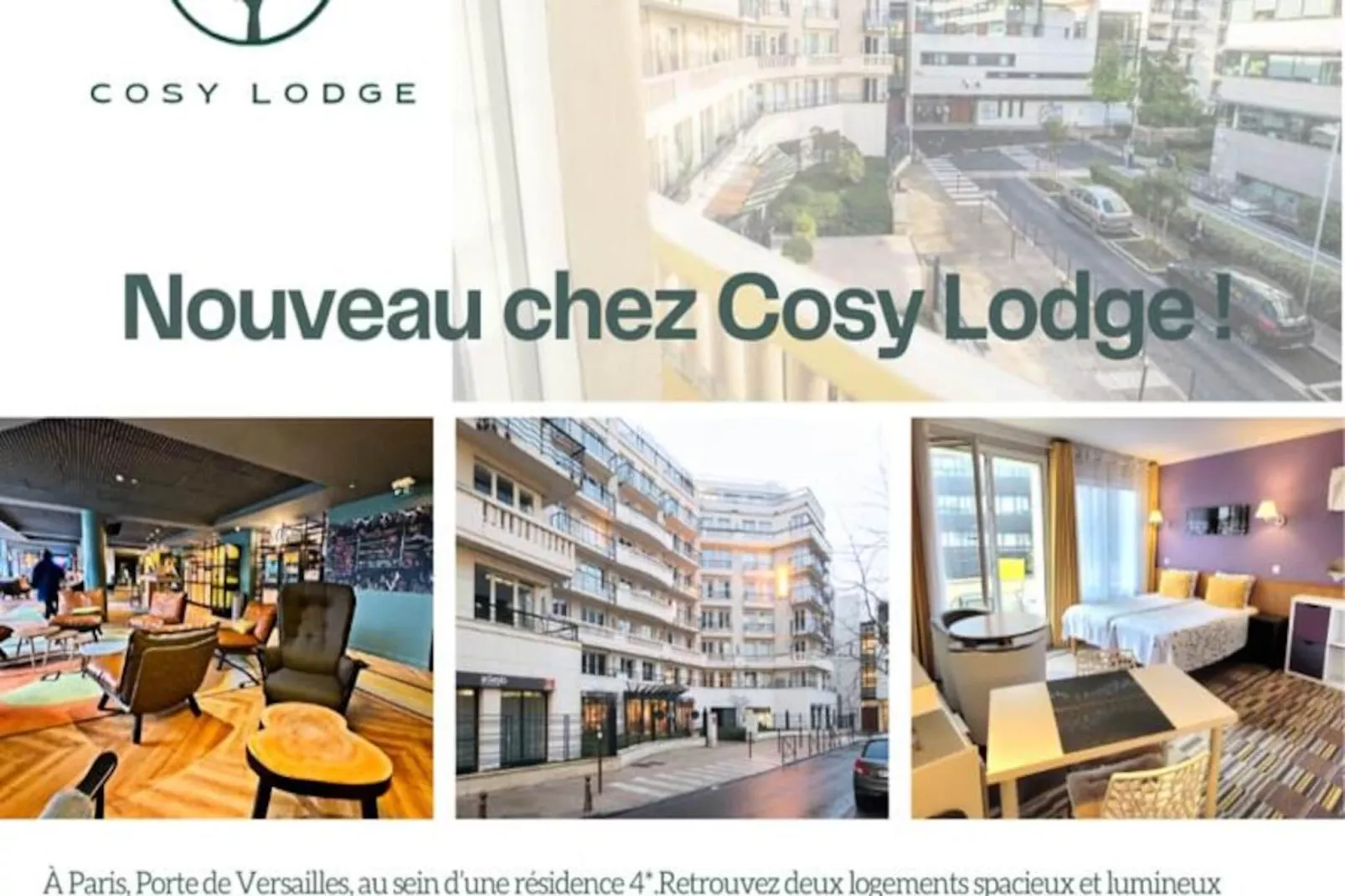 Paris Porte De Versailles Cosy Lodge 2 Appart H&ocirc;tel Parking Wifi 4 Pers-Niet-getagd