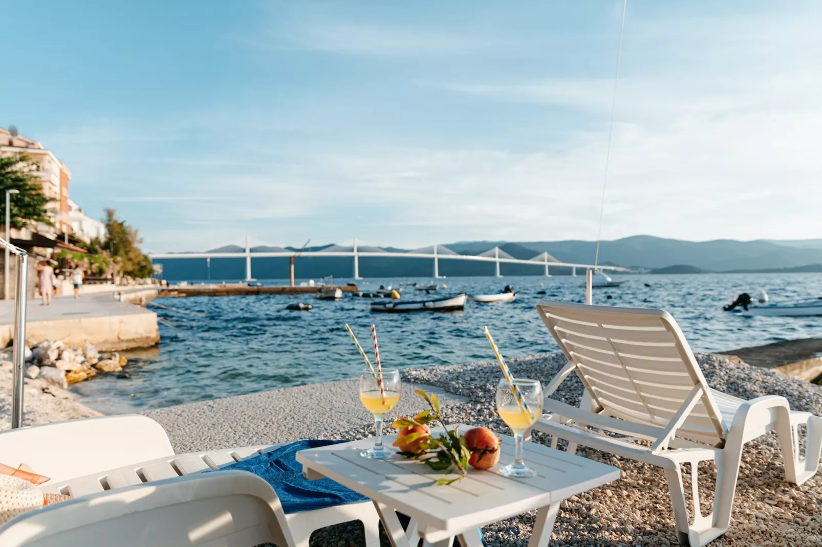 Apartments Dragobratović - Superior One Bedroom  Apartment with  Balcony and Side Sea View (Apartment 4)-Sfeer