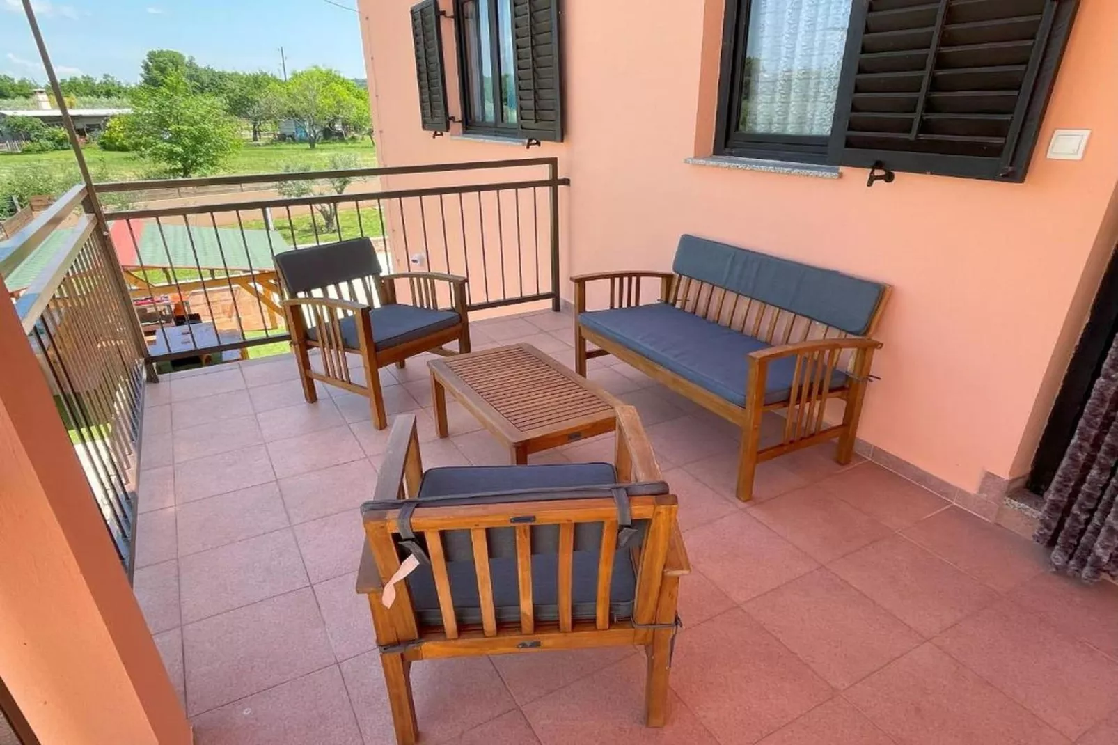 Villa Rosa Apartman-Terrasbalkon