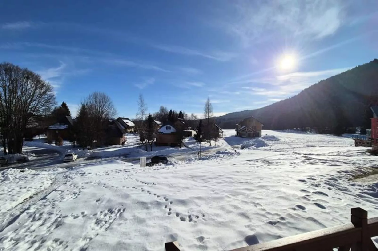 Chalet Nordique Pour 6 Personnes à La Féclaz - Piscine été-Niet-getagd