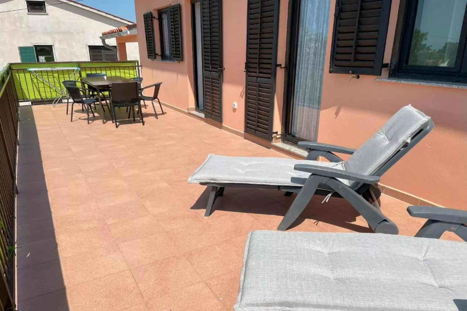 Villa Rosa Apartman-Terrasbalkon