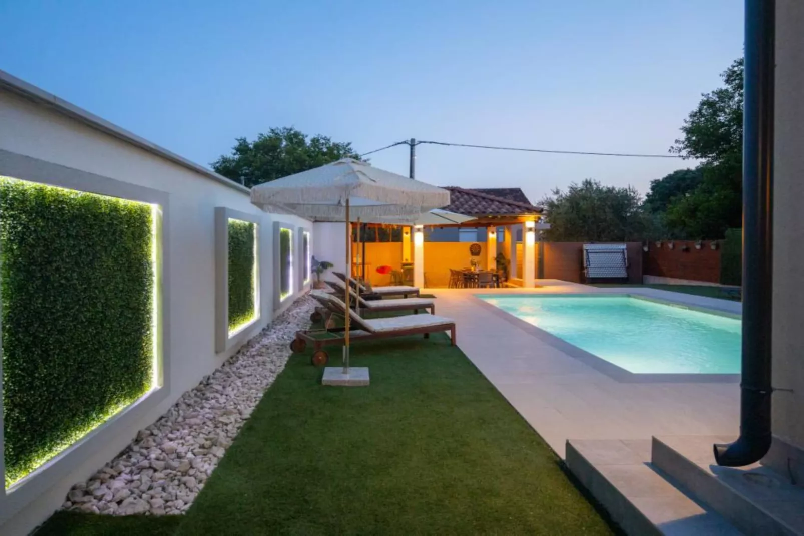 Lux Vintage House Bella Vita Biograd na Moru with Pool-Zwembad