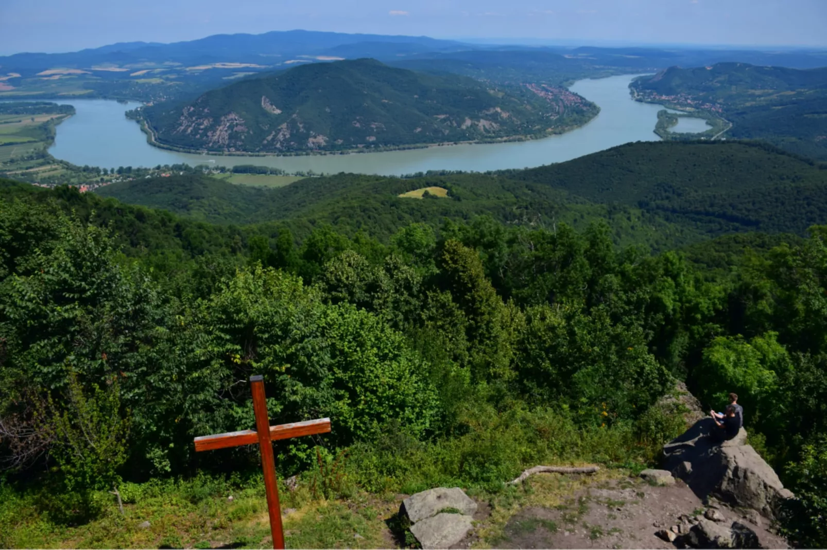 Ferienhaus Donauknie-Gebieden zomer 20km