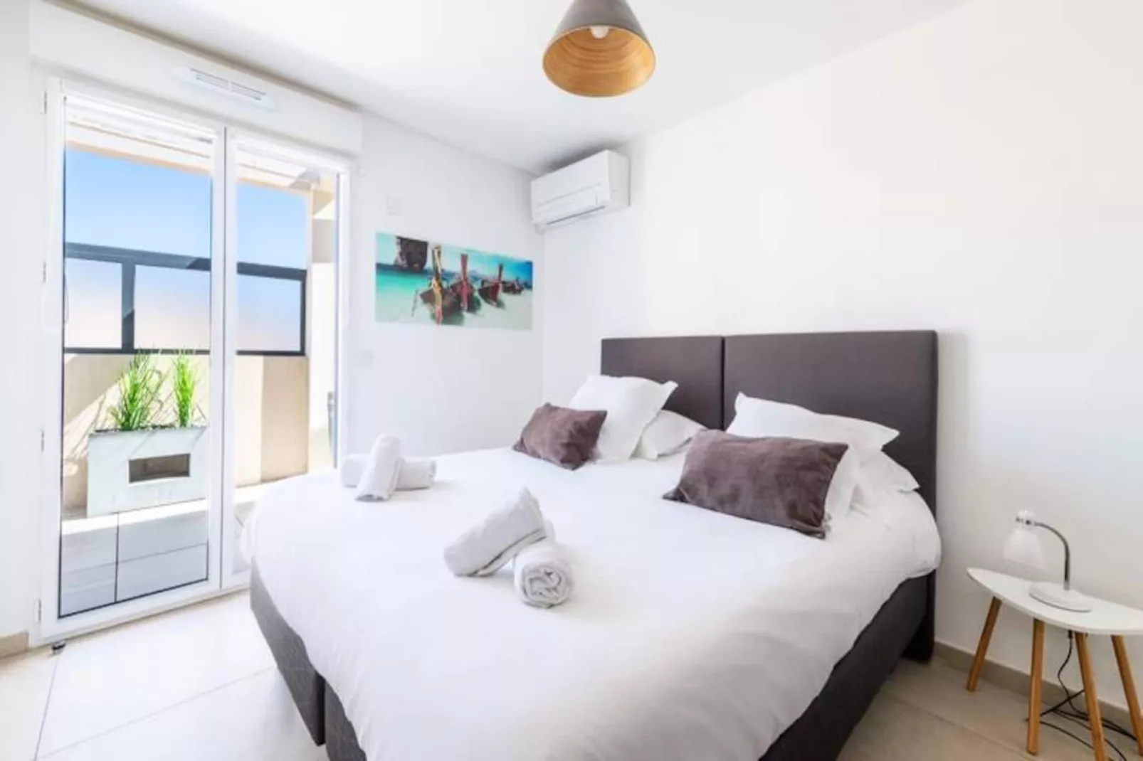 Résidence 4p Rooftop Avec Jacuzzi & Parking, Cannes-Niet-getagd