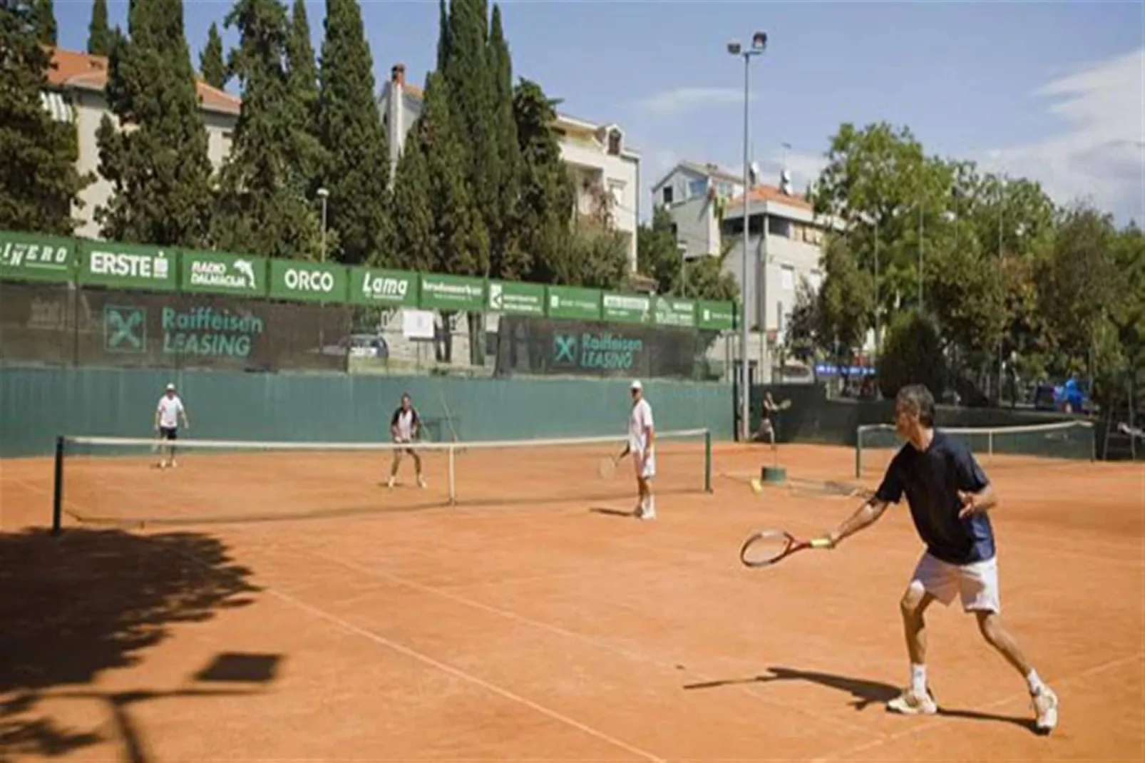 Hektorovic place-Uitzicht zomer