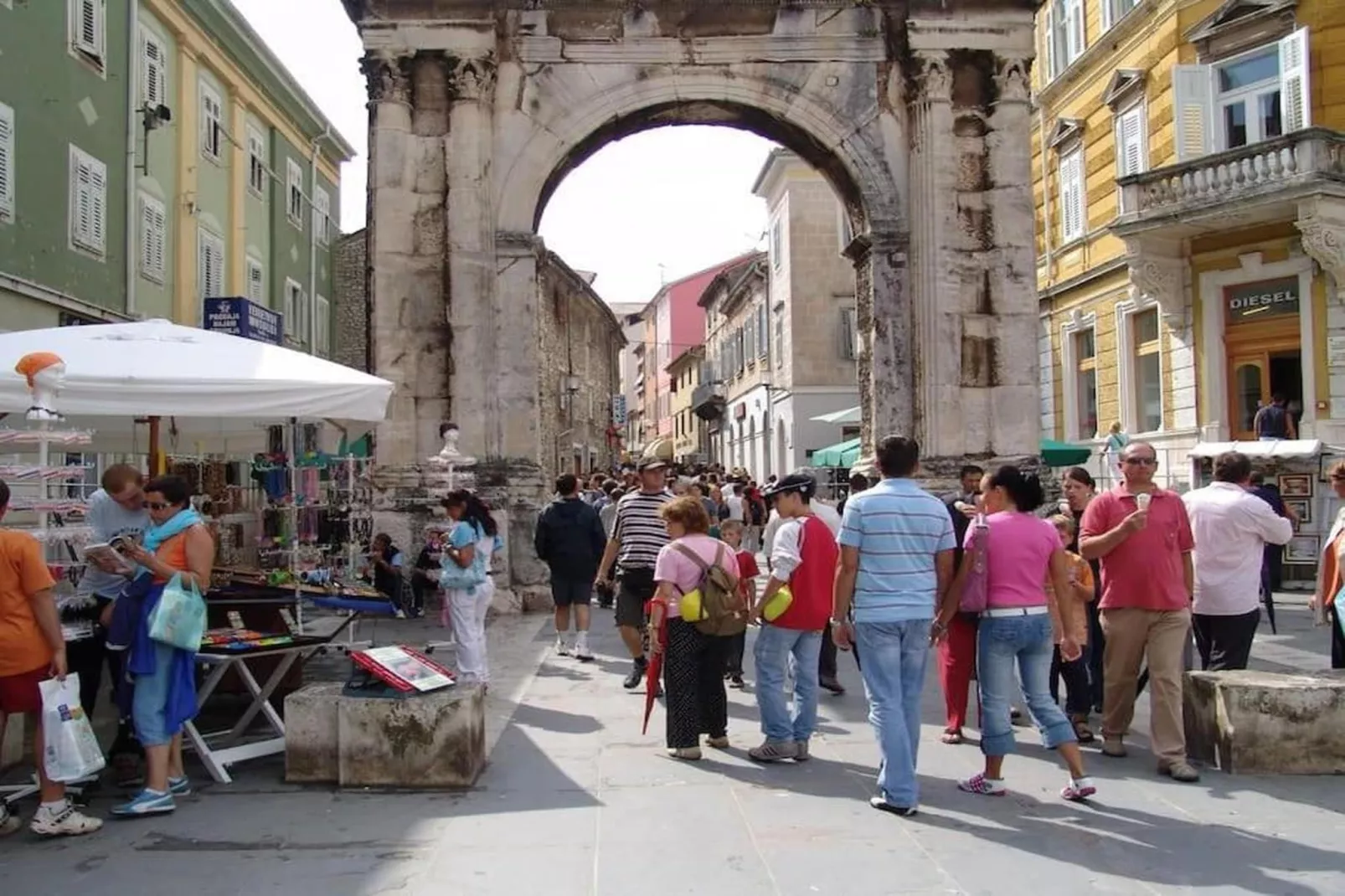 Villa Rosa Apartman-Gebieden zomer 1km