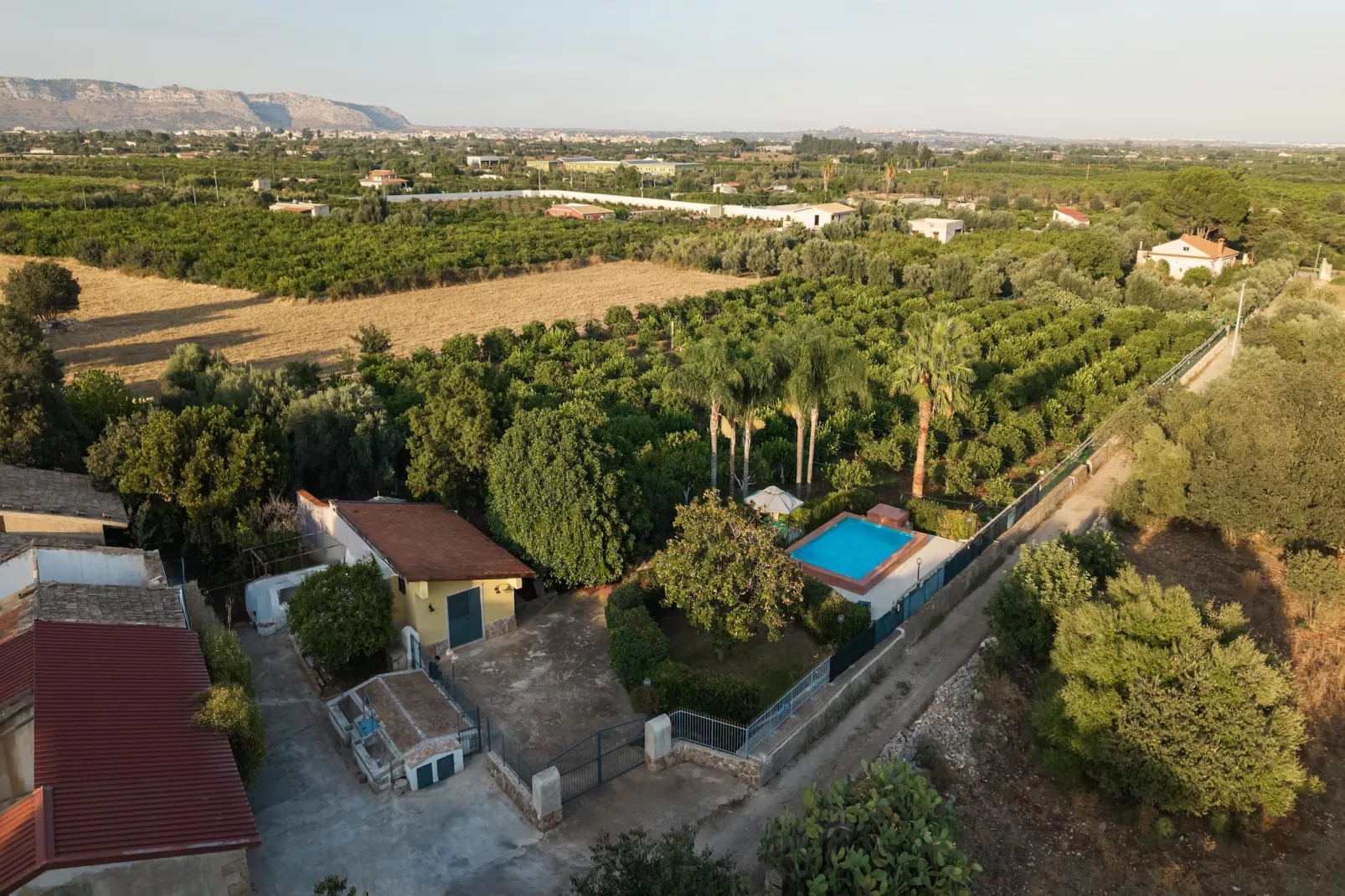 Villa Monasteri-Uitzicht