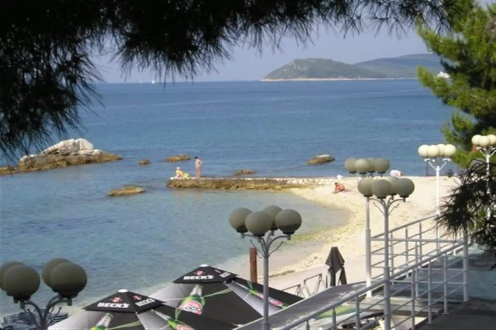 Hektorovic place-Gebieden zomer 1km