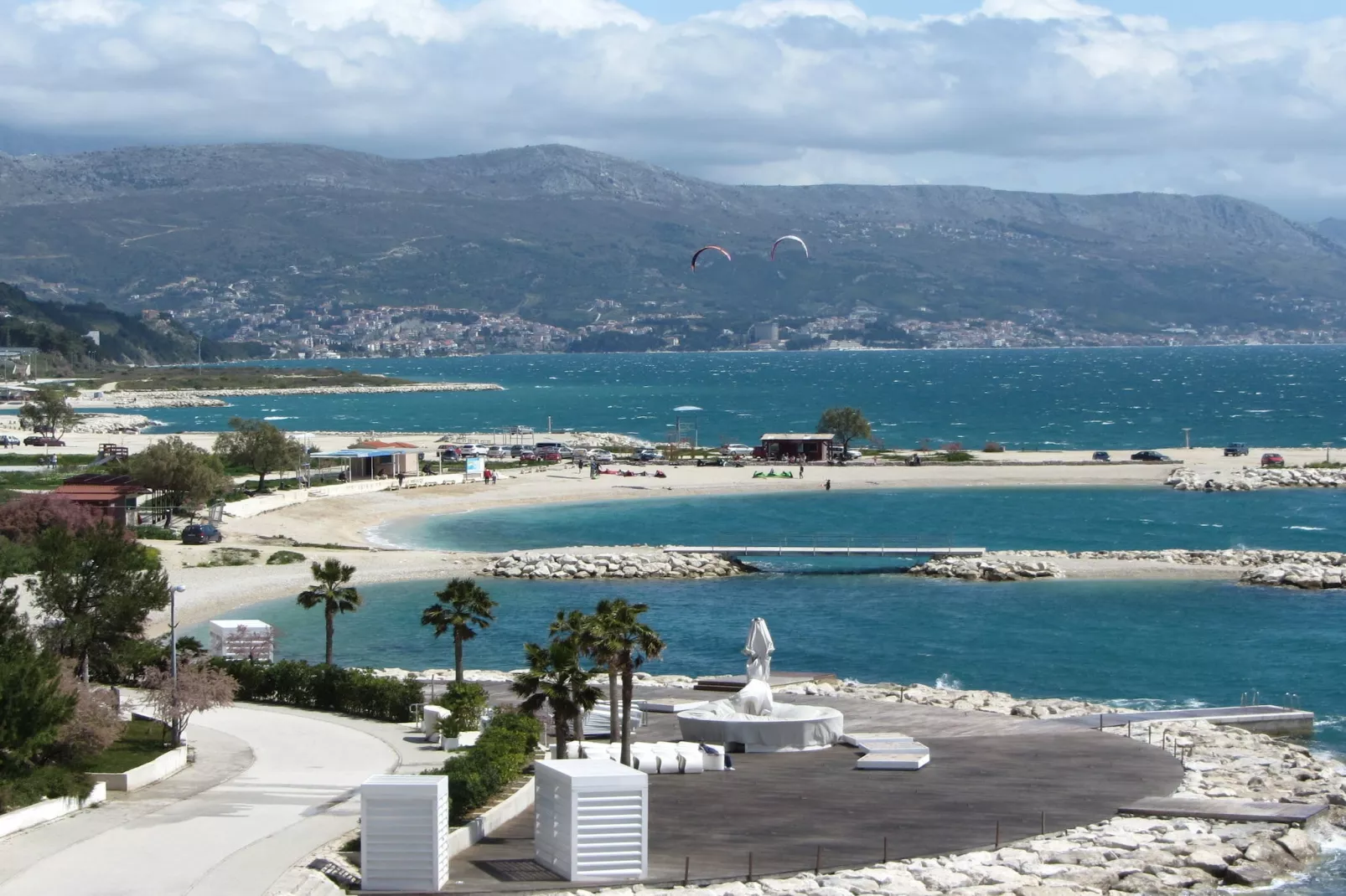 Hektorovic place-Gebieden zomer 1km