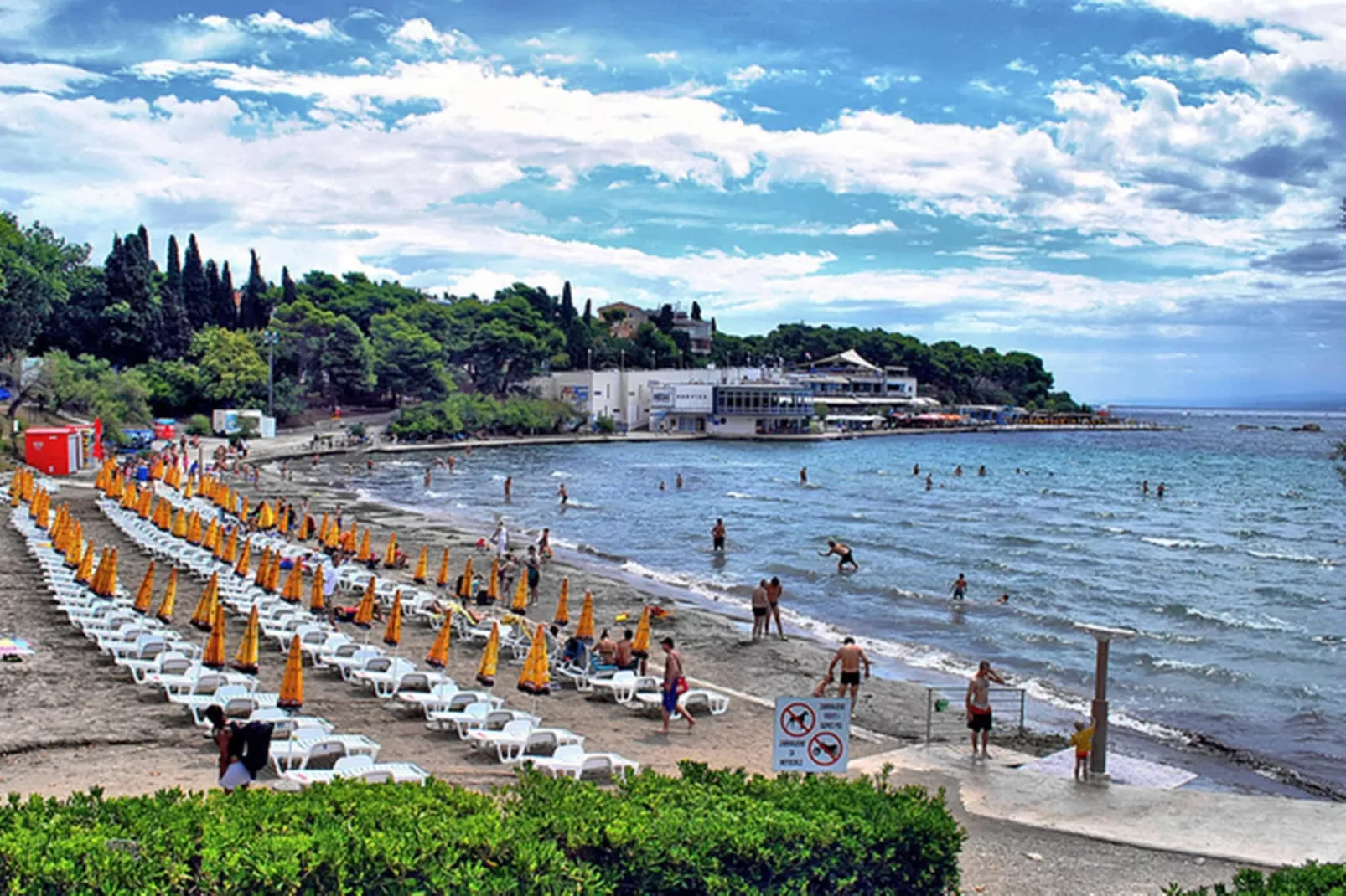 Hektorovic place-Gebieden zomer 1km