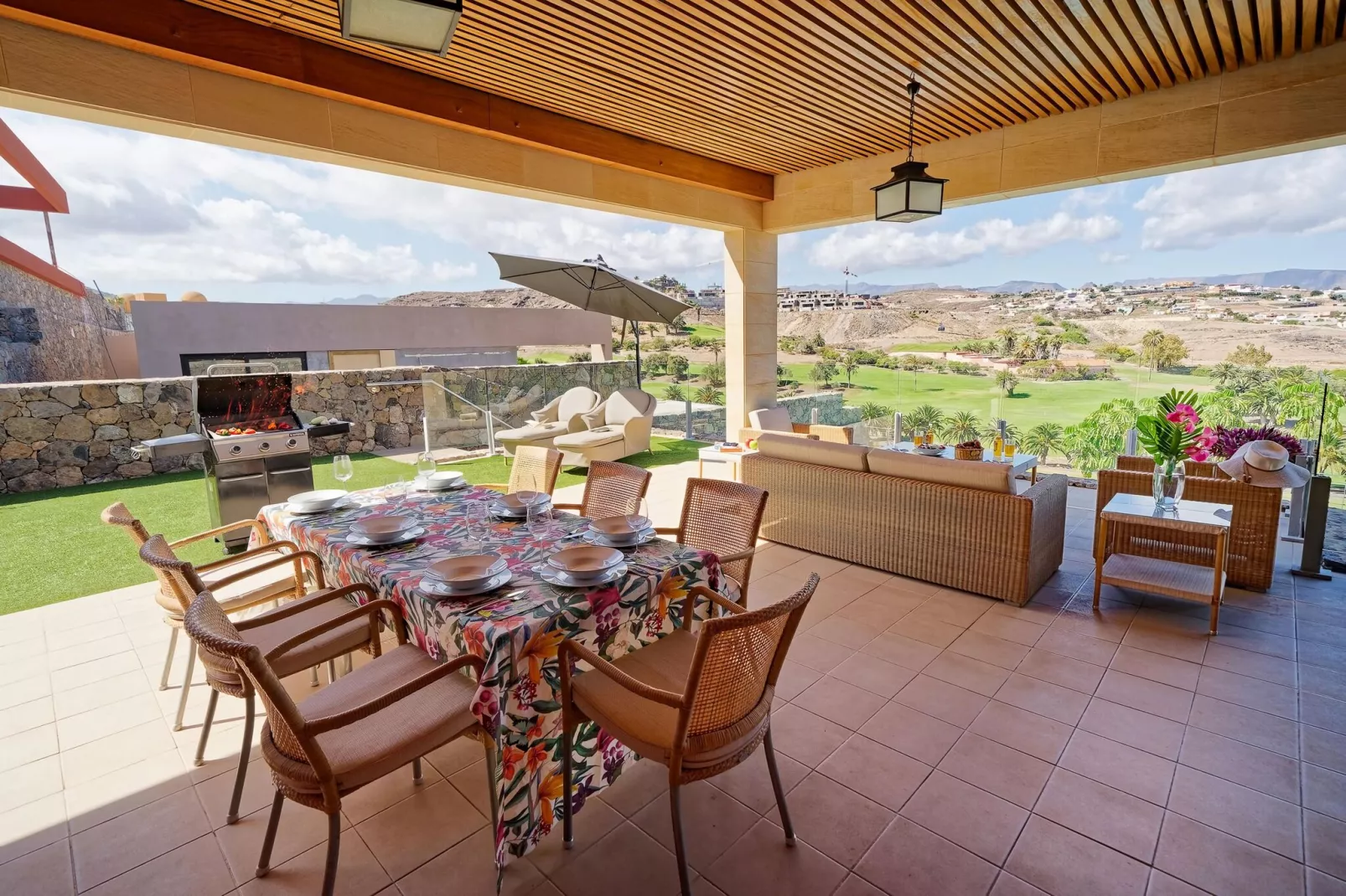 Piedra Amarilla 8 pax-Terrasbalkon