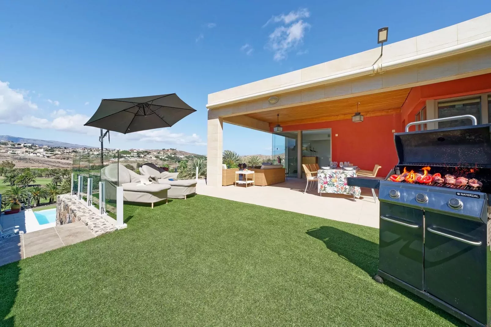 Piedra Amarilla 8 pax-Tuinen zomer