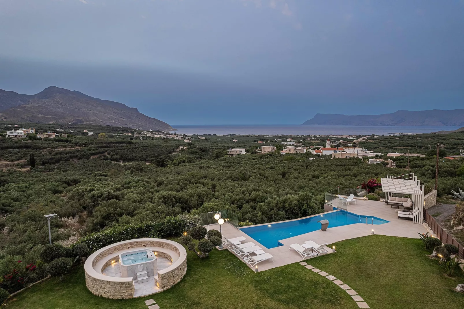 Villa Aloni 8prs-Gebieden zomer 1km