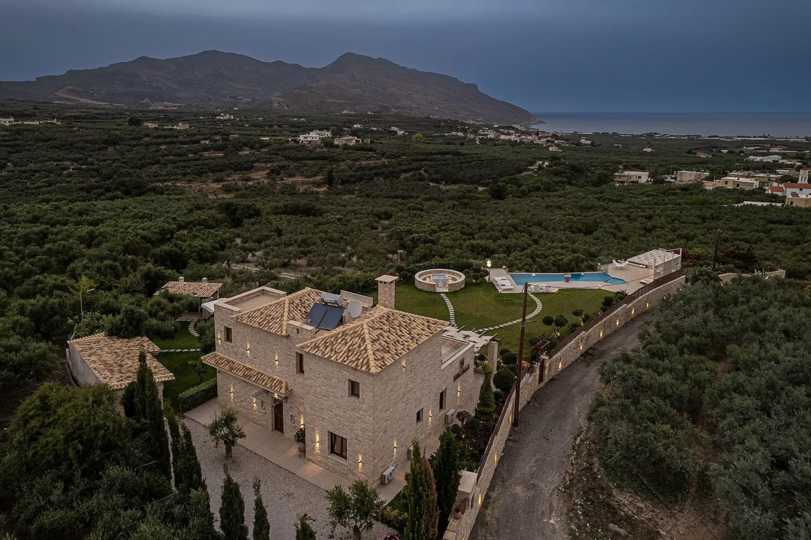 Villa Aloni 8prs-Gebieden zomer 1km