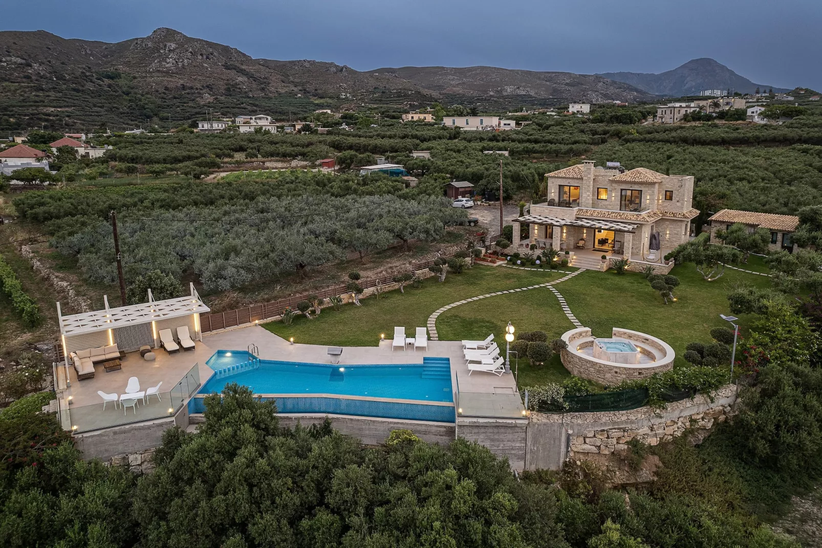 Villa Aloni 8prs-Gebieden zomer 5km