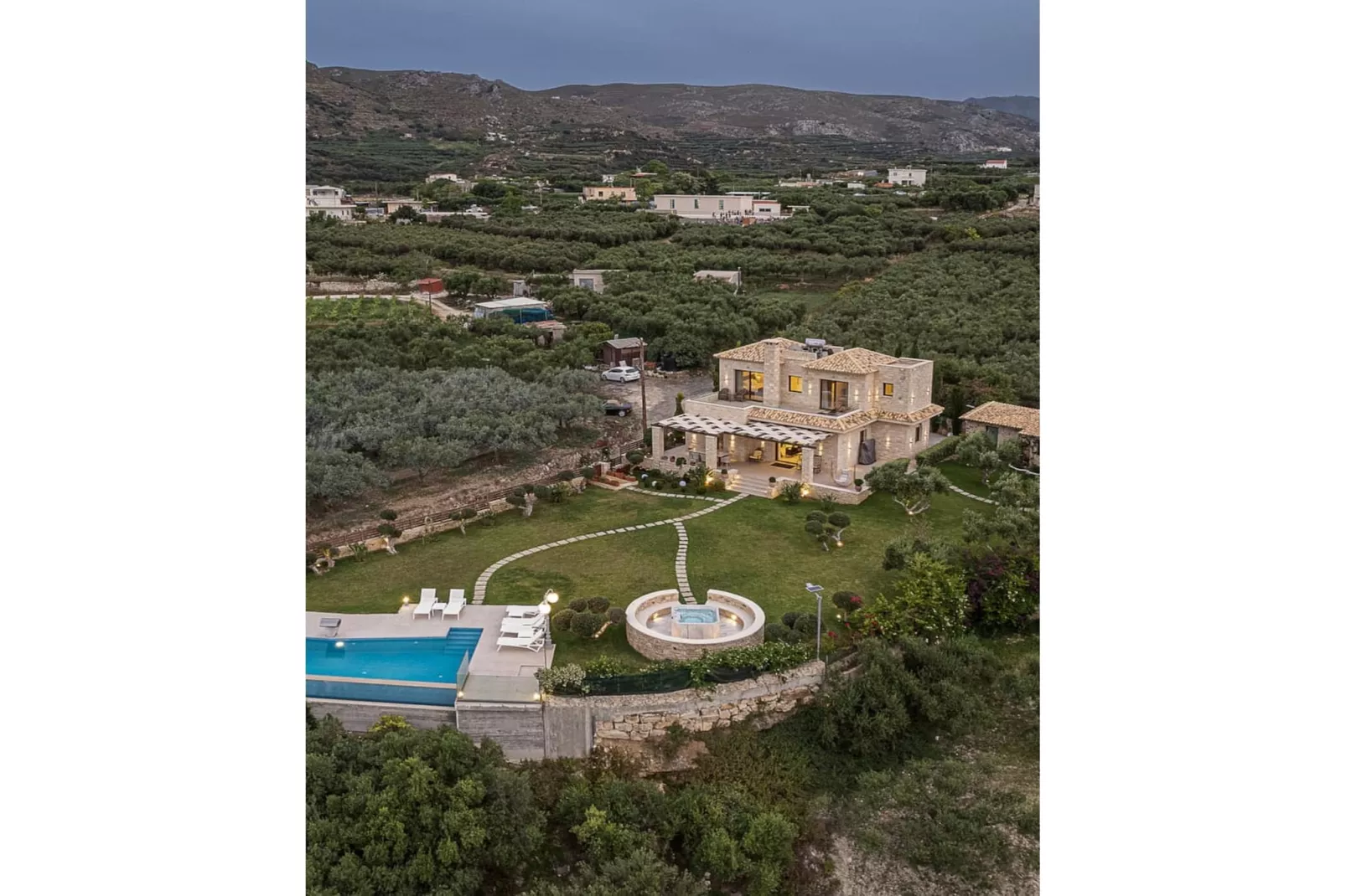 Villa Aloni 8prs-Gebieden zomer 5km