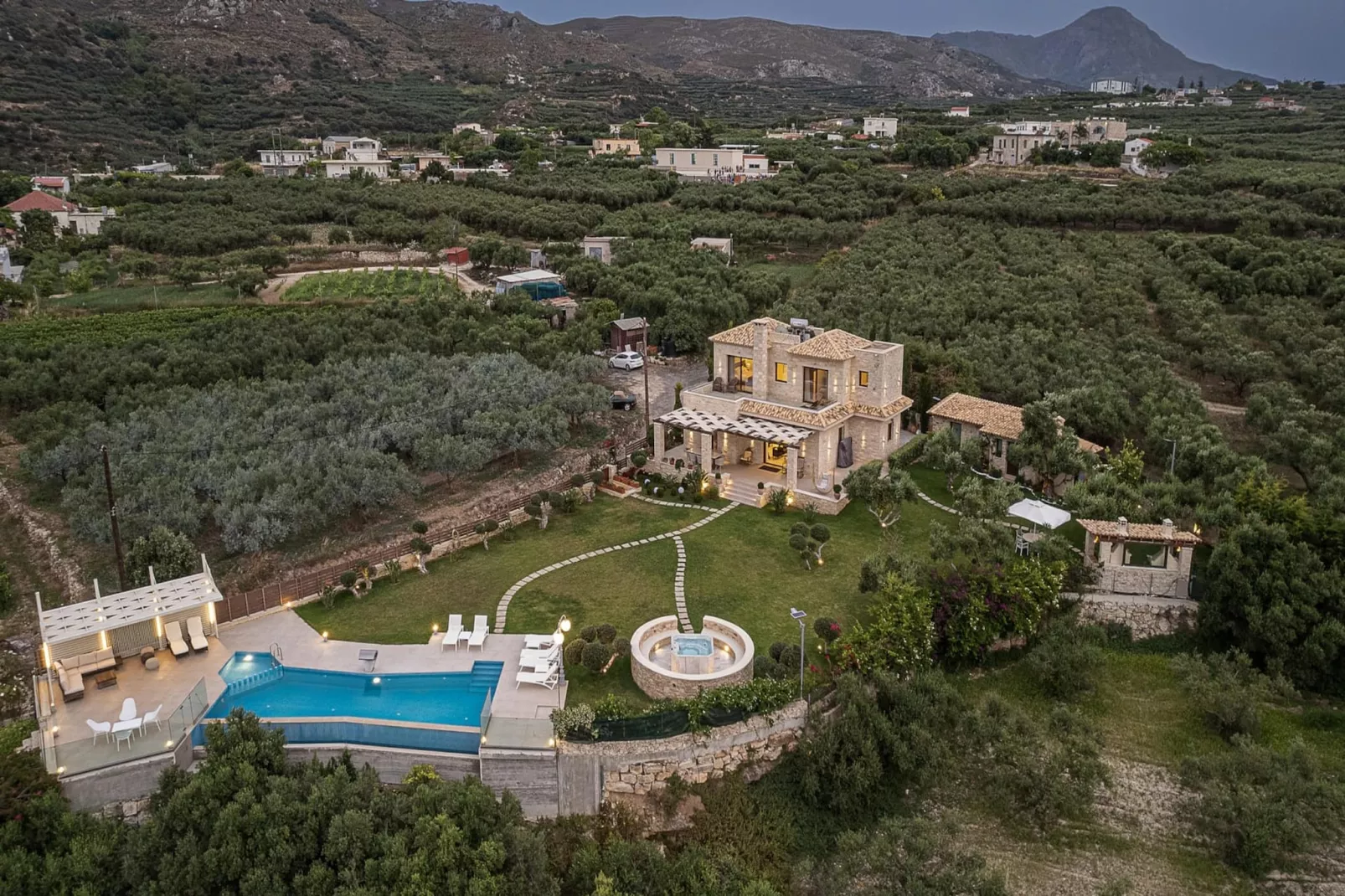 Villa Aloni 8prs-Gebieden zomer 5km