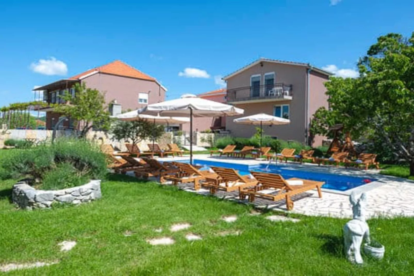 Villa Popovića Dvori -  Six Bedroom Villa with Pool-Buitenlucht