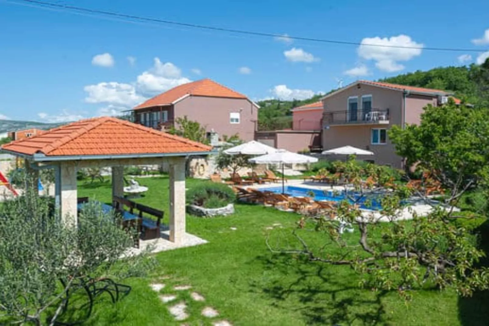 Villa Popovića Dvori -  Six Bedroom Villa with Pool-Buitenlucht