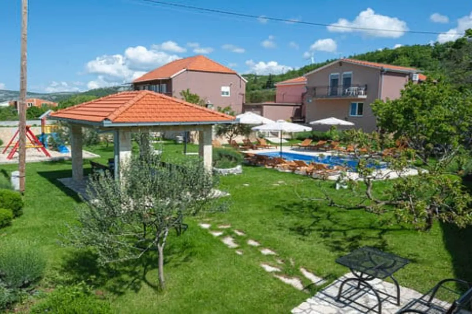 Villa Popovića Dvori -  Six Bedroom Villa with Pool-Buitenlucht