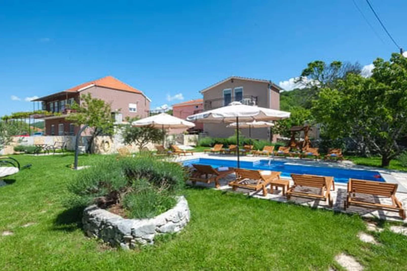 Villa Popovića Dvori -  Six Bedroom Villa with Pool-Zwembad