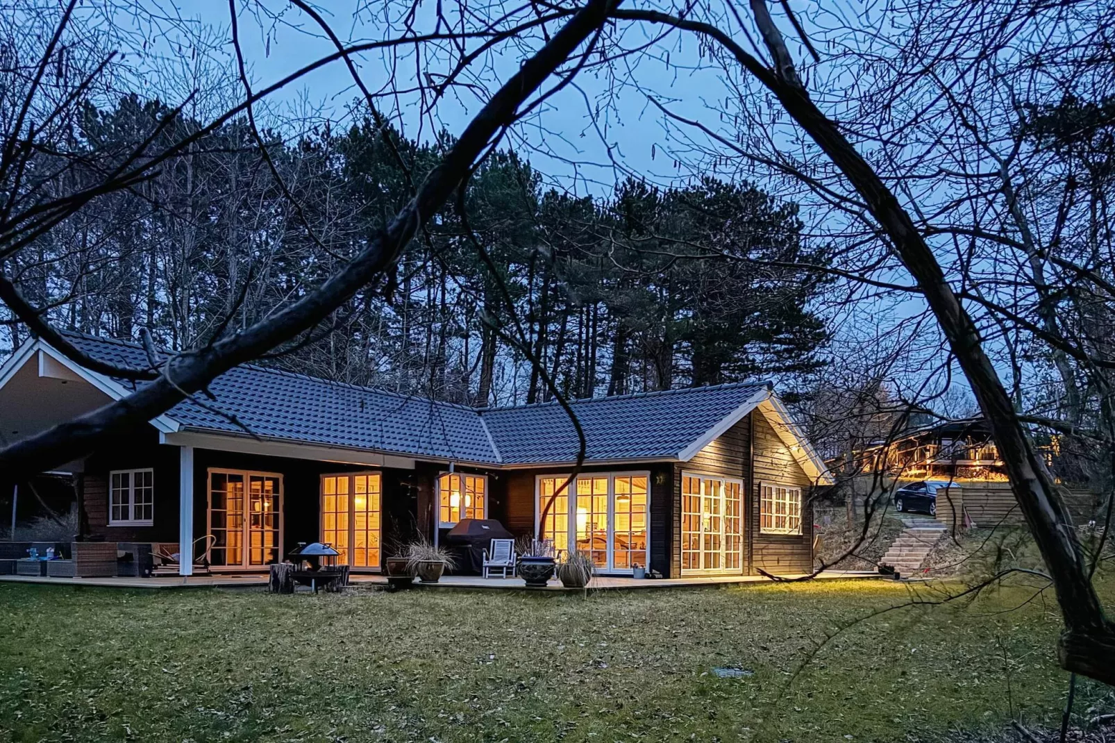 Retreat met buitenlounge