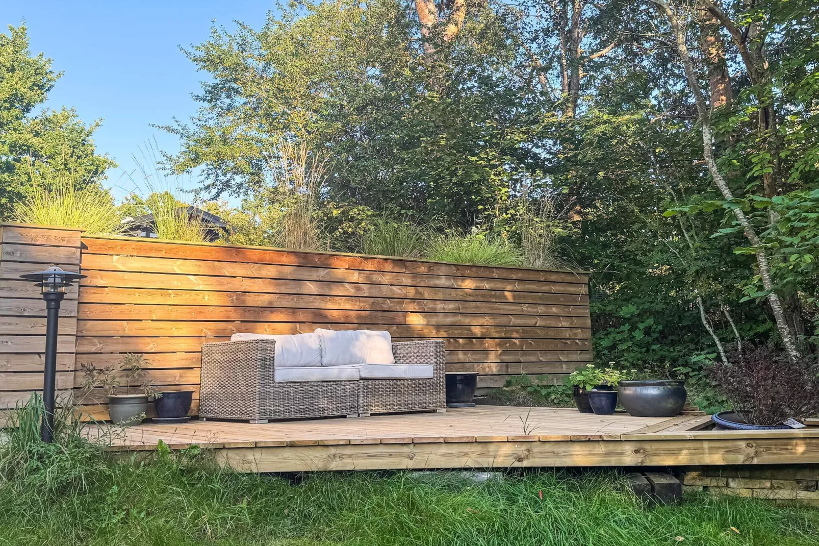 Retreat met buitenlounge