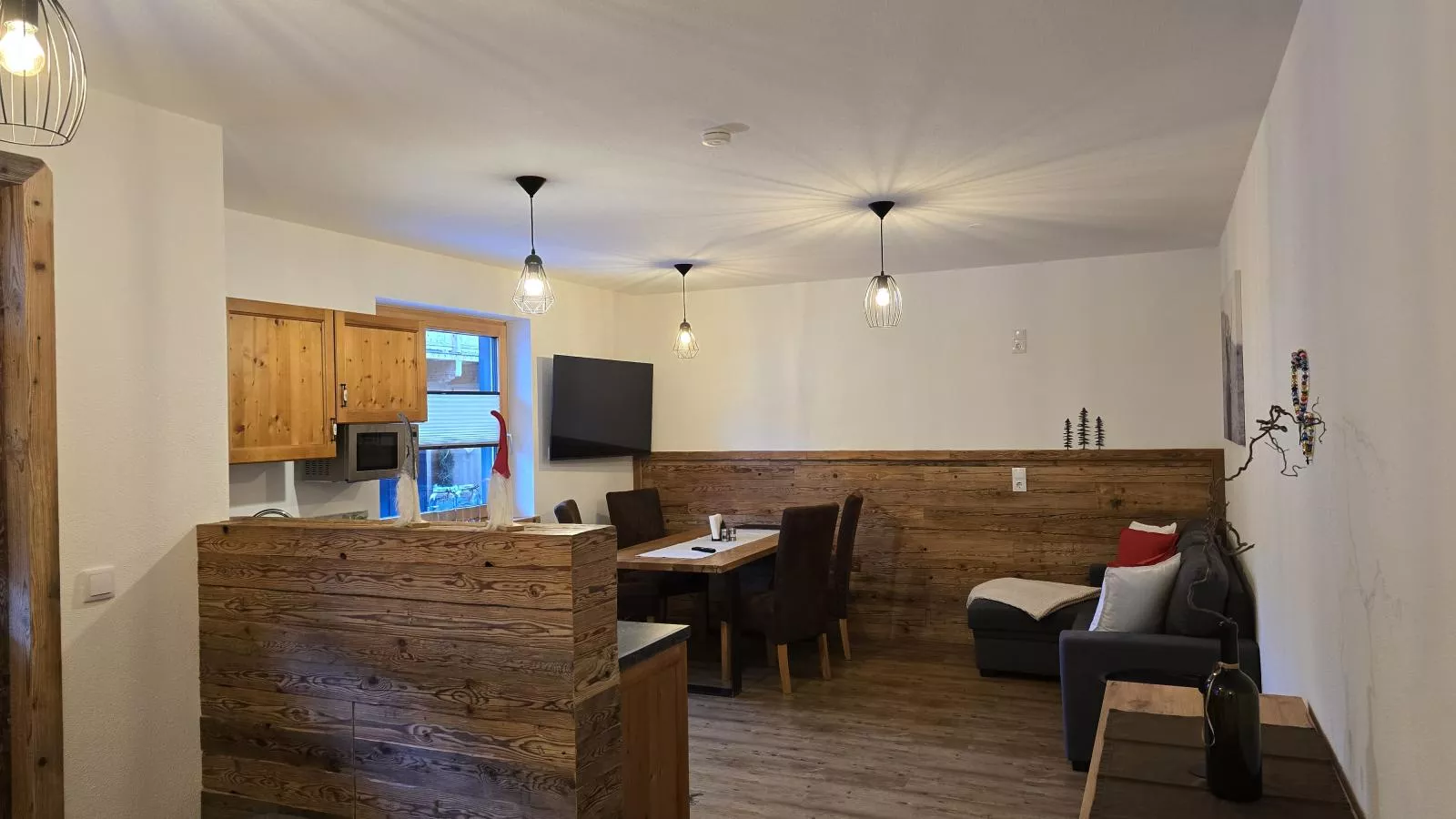 Tauernapart II-Woonkamer