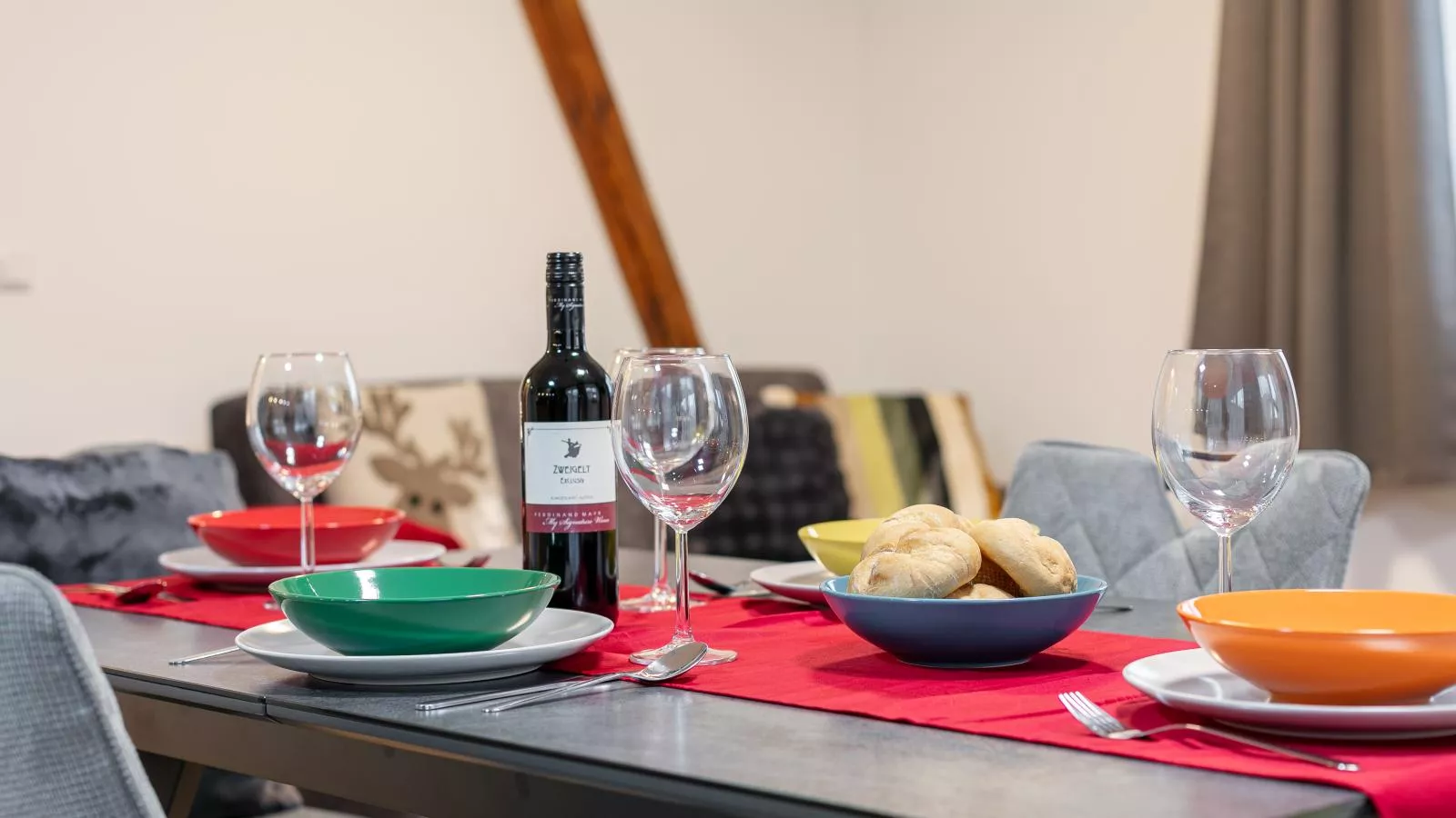 Tennerhof Apartments Top 2-Eetkamer