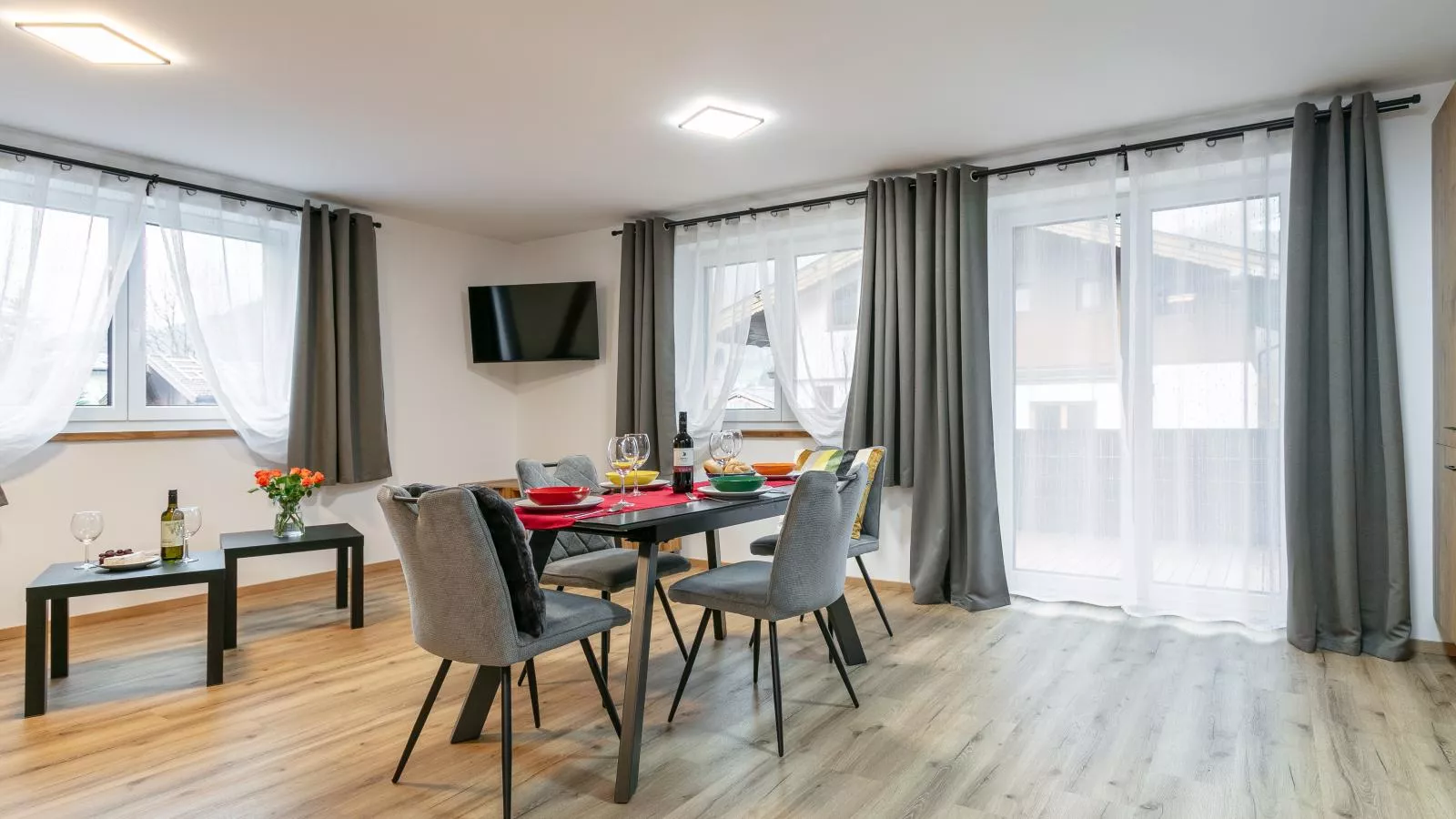 Tennerhof Apartments Top 1 und Top 2-Eetkamer