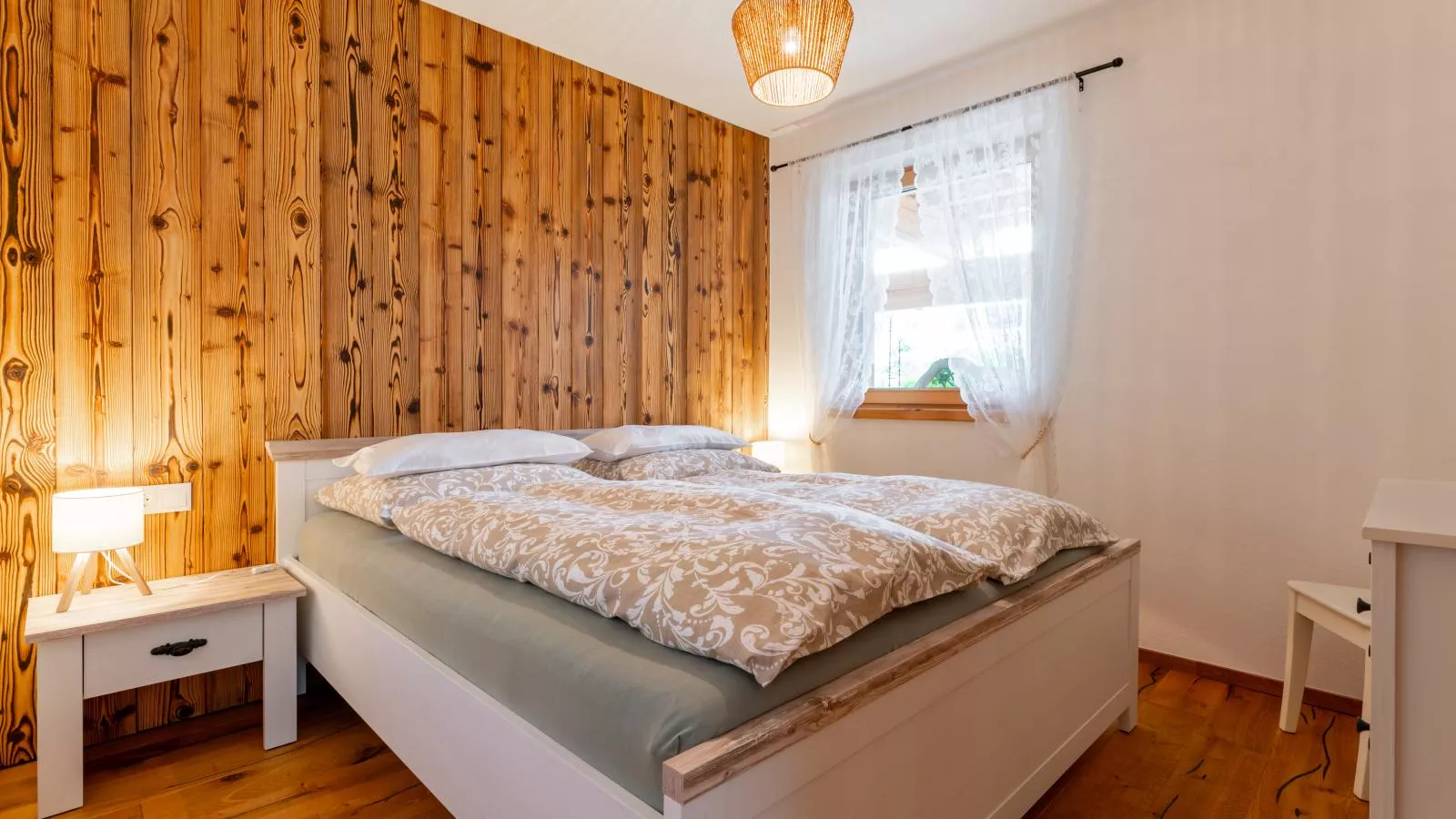 Tauernapart I und II-Slaapkamer