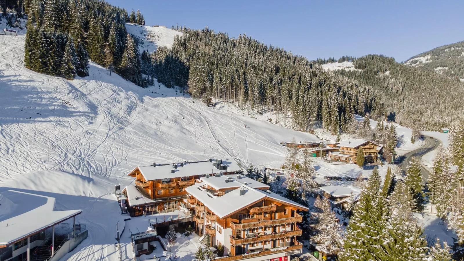 Panorama Chalet Top 2A am Lift Ski-In-Out-Exterieur winter